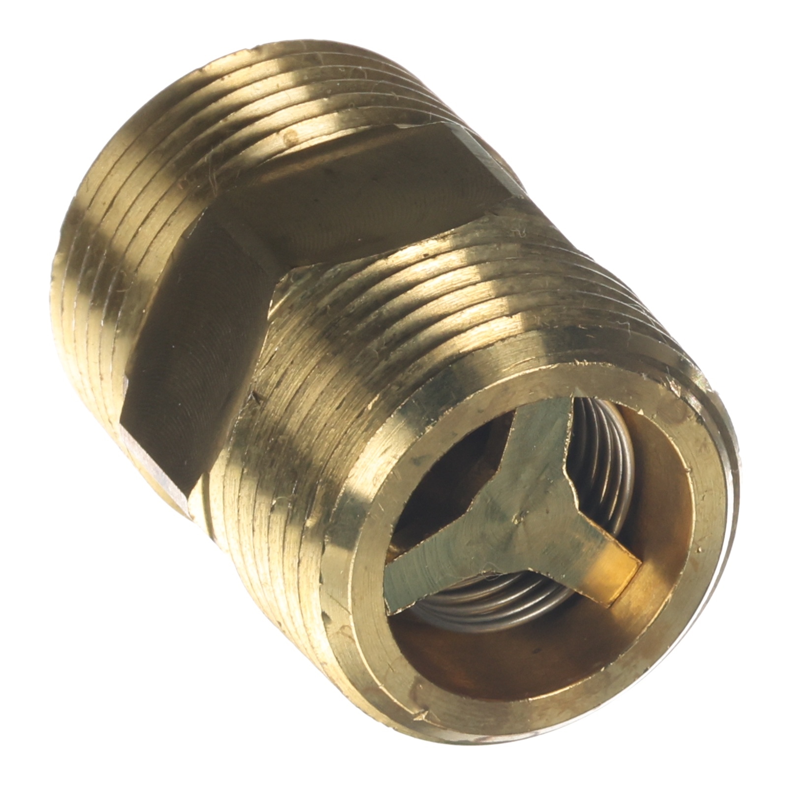 Valve/Check,3/4"Hex Nipple,Brs