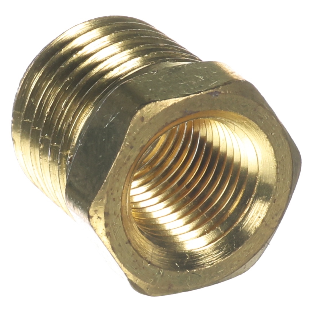 Brass Reducer – 3/8" MPT to 1/4 MPT
