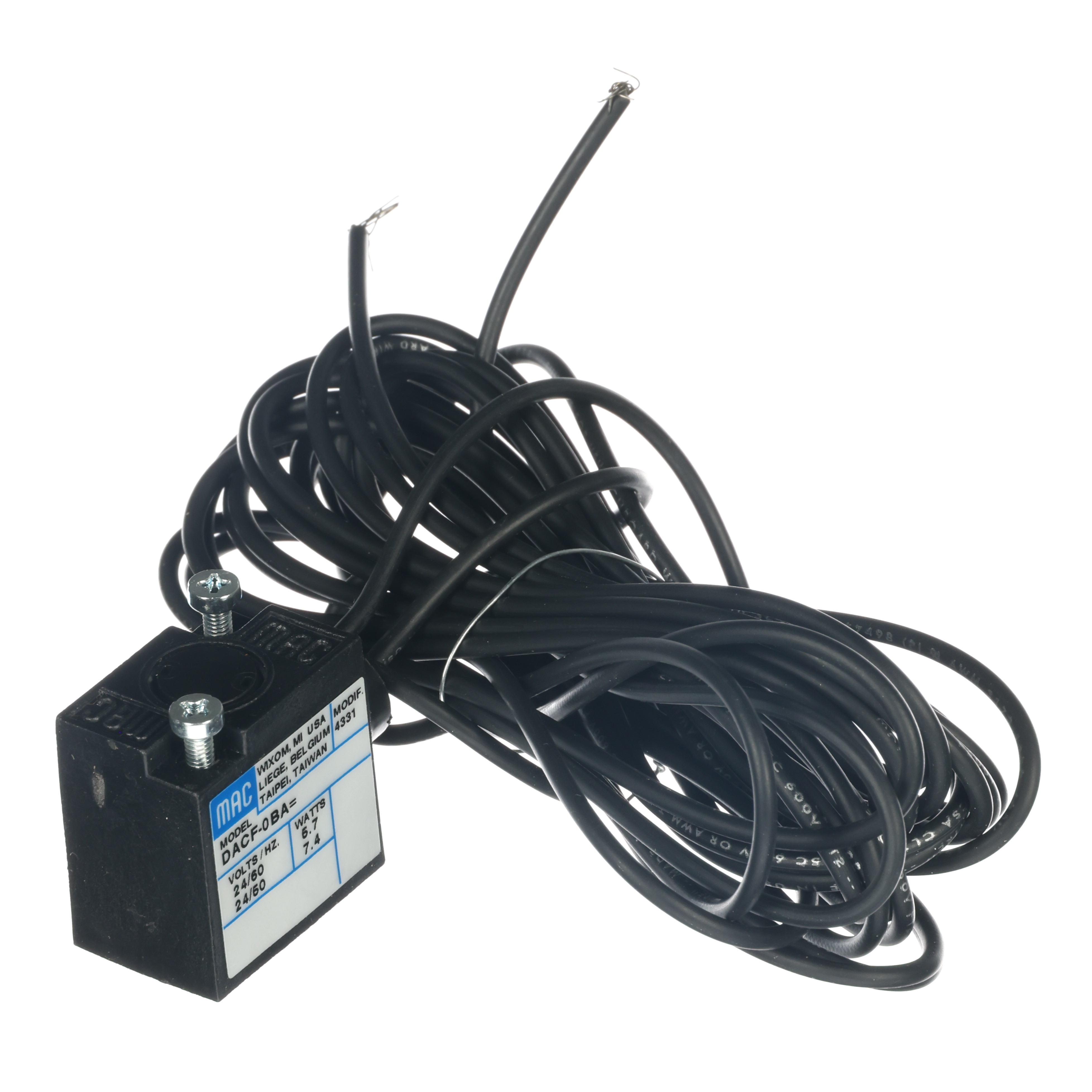 SOLENOID COIL/FOR -024 & -025