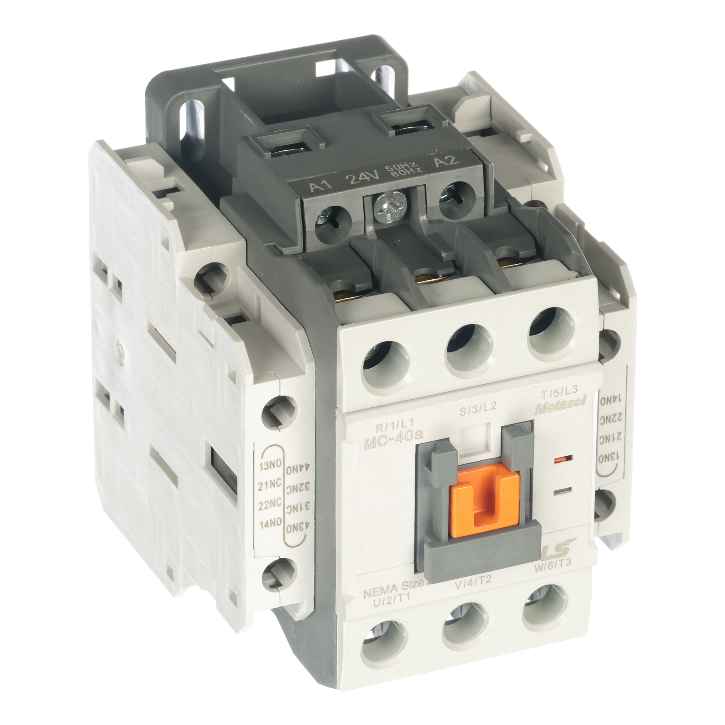 CONTACTOR/40A,24VAC,METASOL