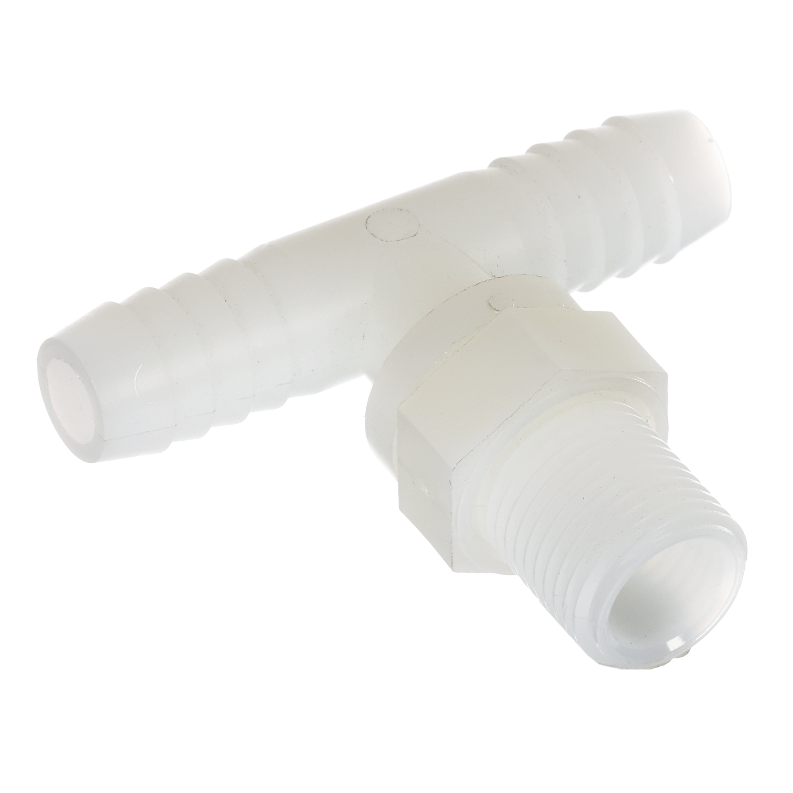 BULKHEAD/NOZ BODY,TEE,1/2,NYL