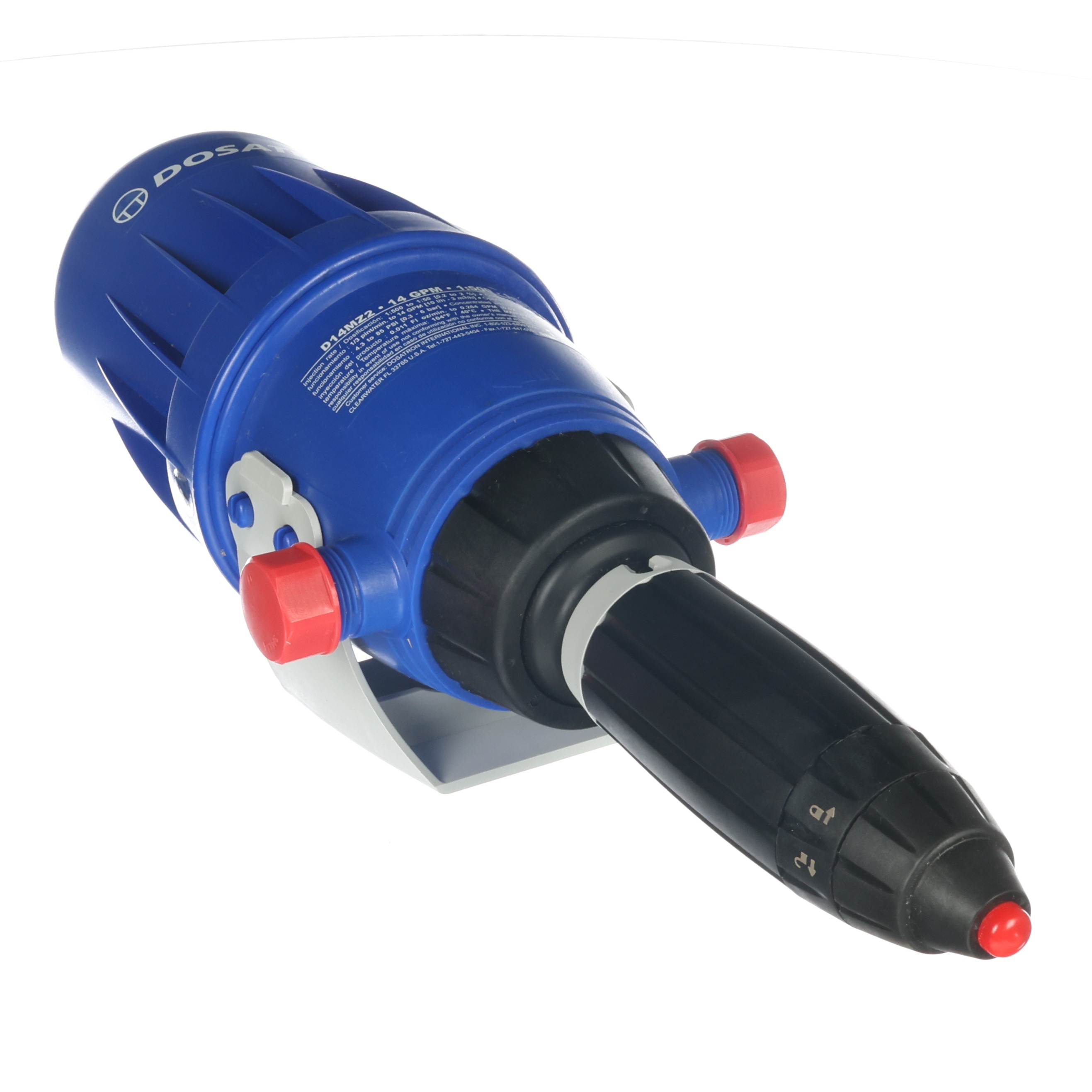 Dosatron Chemical Proportioner, 14 GPM, Pressure 4.3-85 PSI, 500:1-50:1 (D14MZ2VFDII, 10008271) (24-600-01-PP)