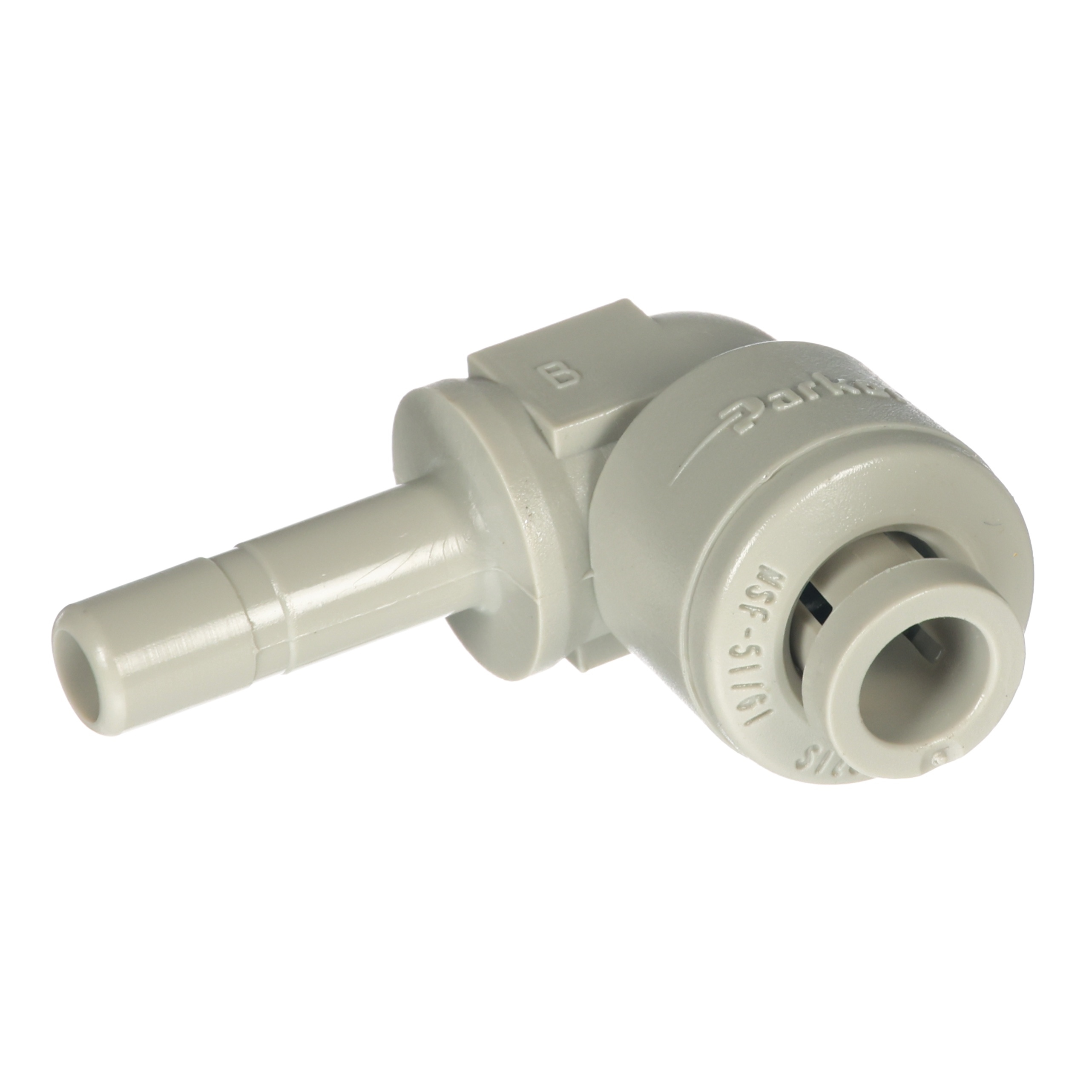 ELBOW/UNION,PLS,1/4TBEX1/4STEM