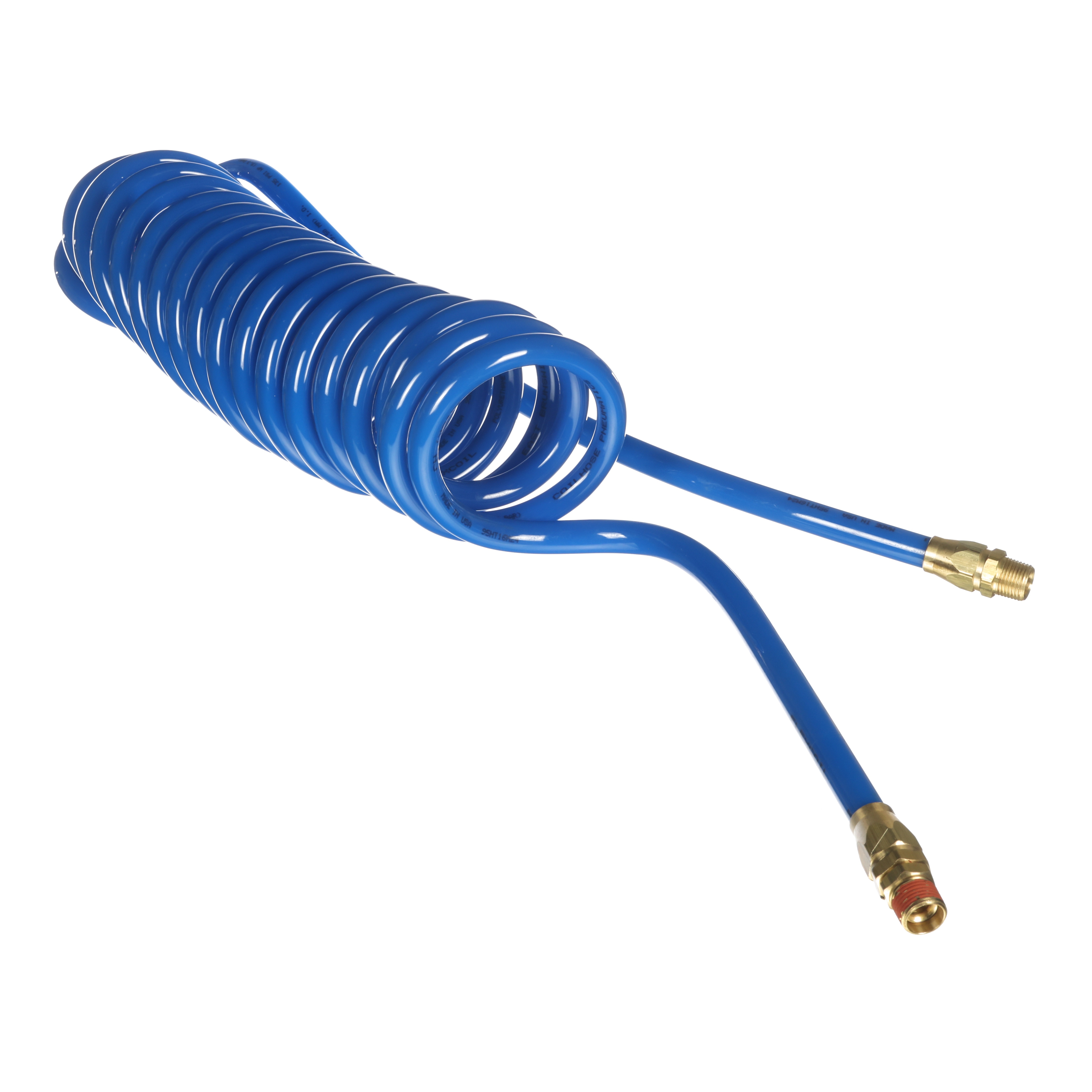Hose Assembly – 3/8 x 3/8 x 20", Blue, Coil