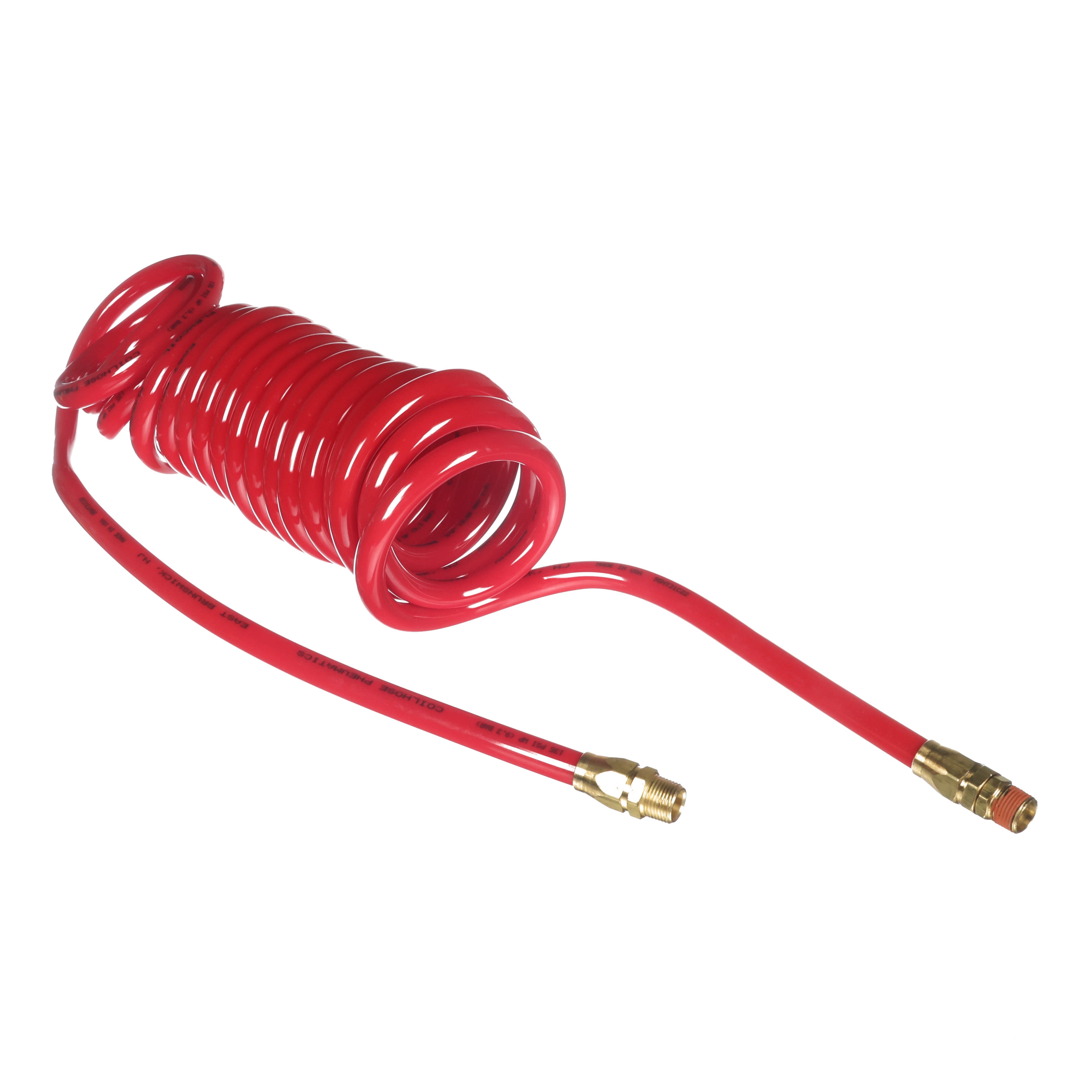Hose Assembly – 3/8 x 3/8 x 20 Feet, Red, Coil