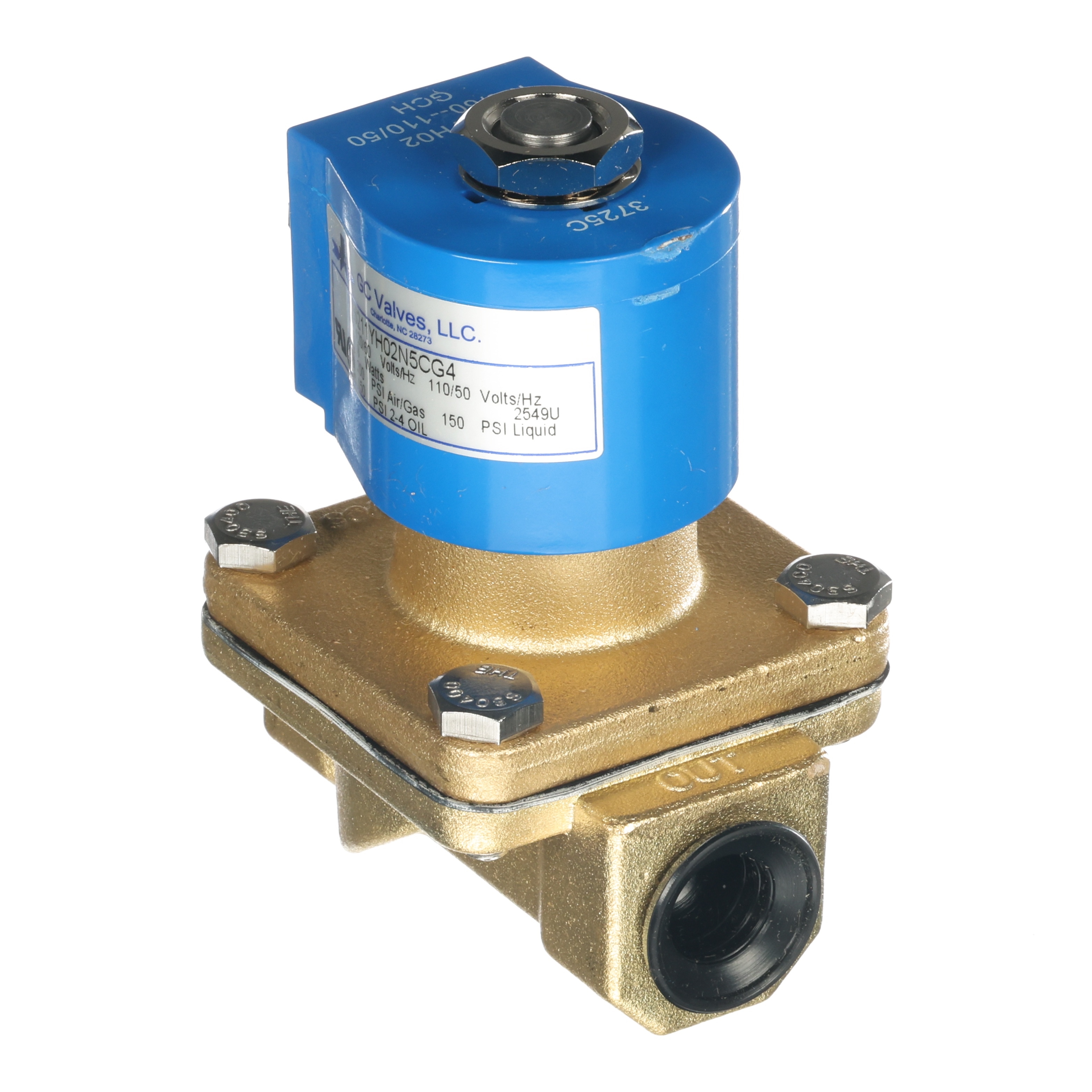 3/8in BRASS N.C. VALVE 110V DI (S211YF02N5CG4)