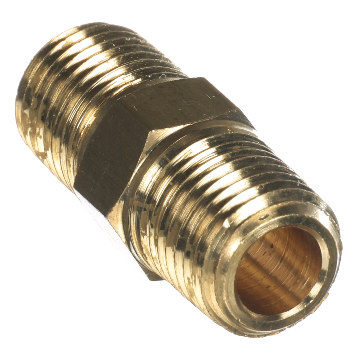 Nipple 28-212 Hex 1/4in MPT x 1/4in MPT