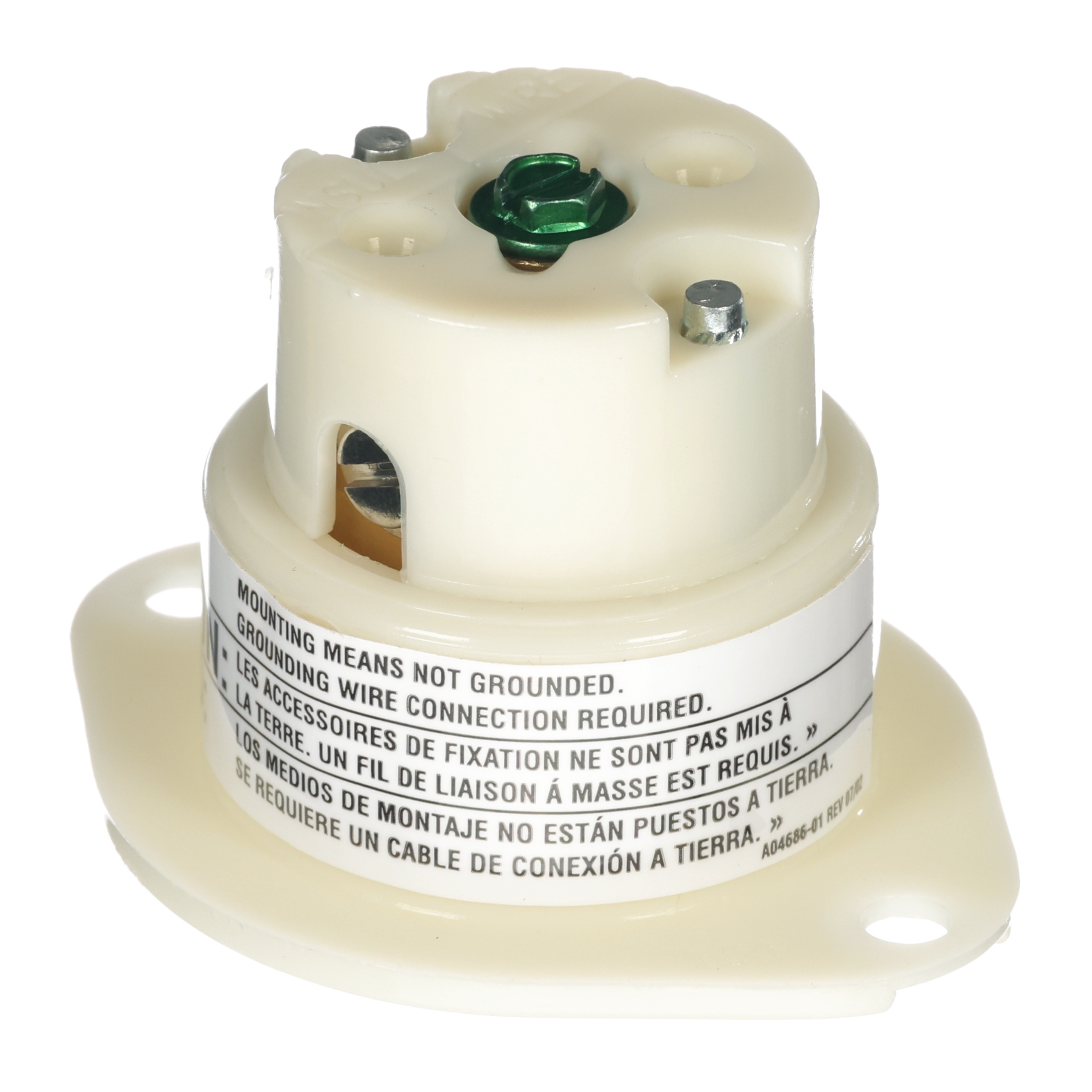 LKG NEMA 3 WIRE RECEPTACLE (7596-ER)