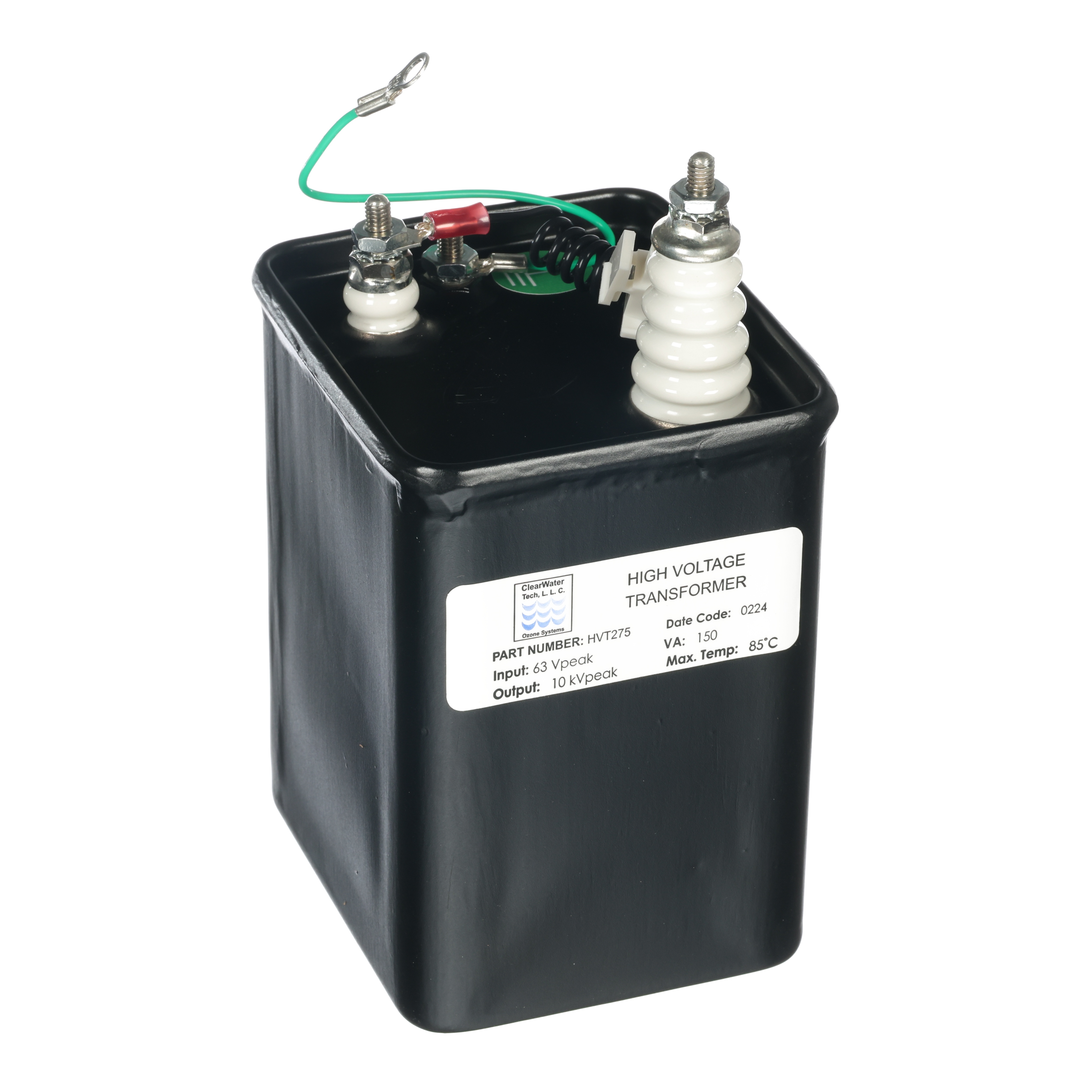 10KV SQUARE TRANSFOMER (HVT275PC)