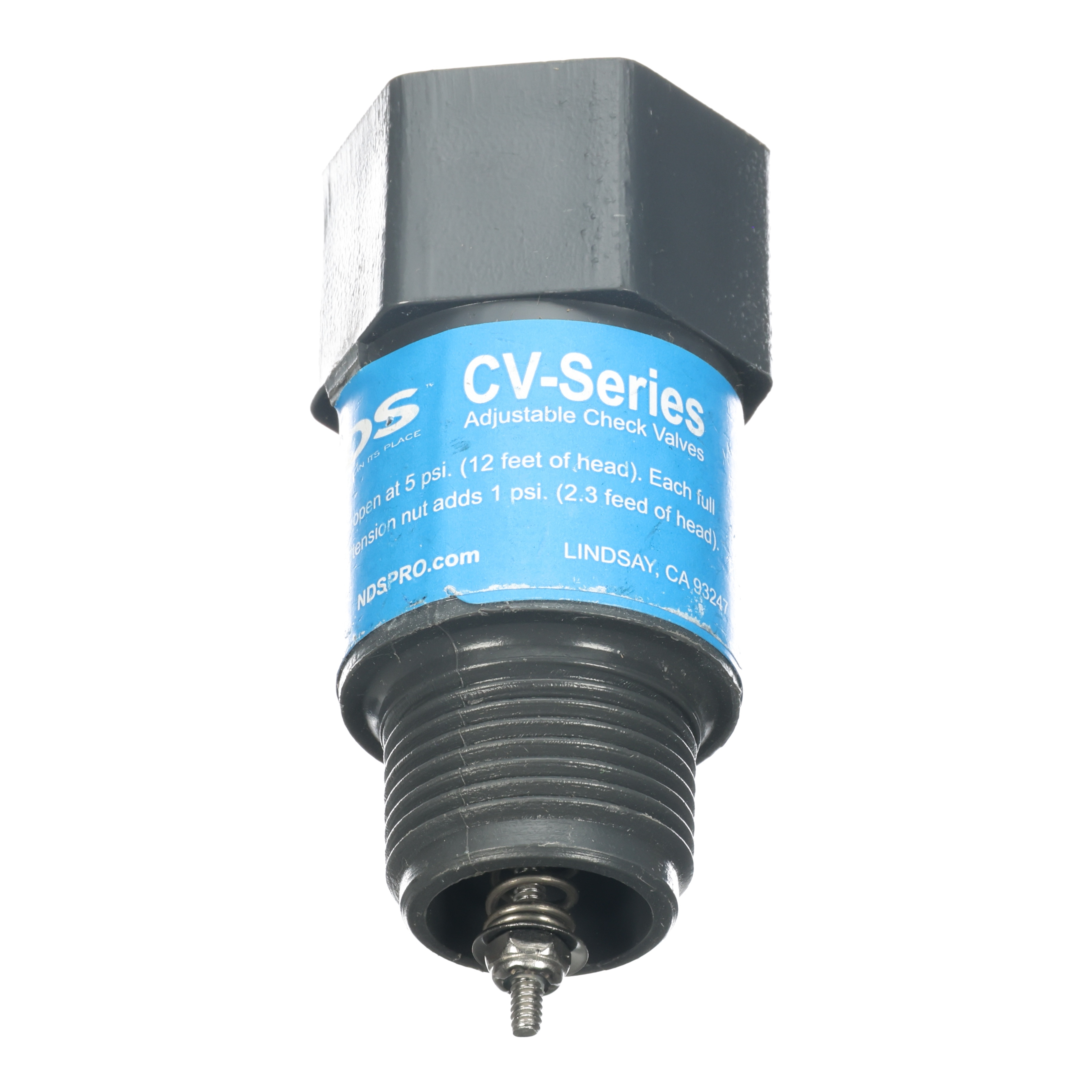 3/4in MPTxFPT KBI GREY SPRING (5166K507)