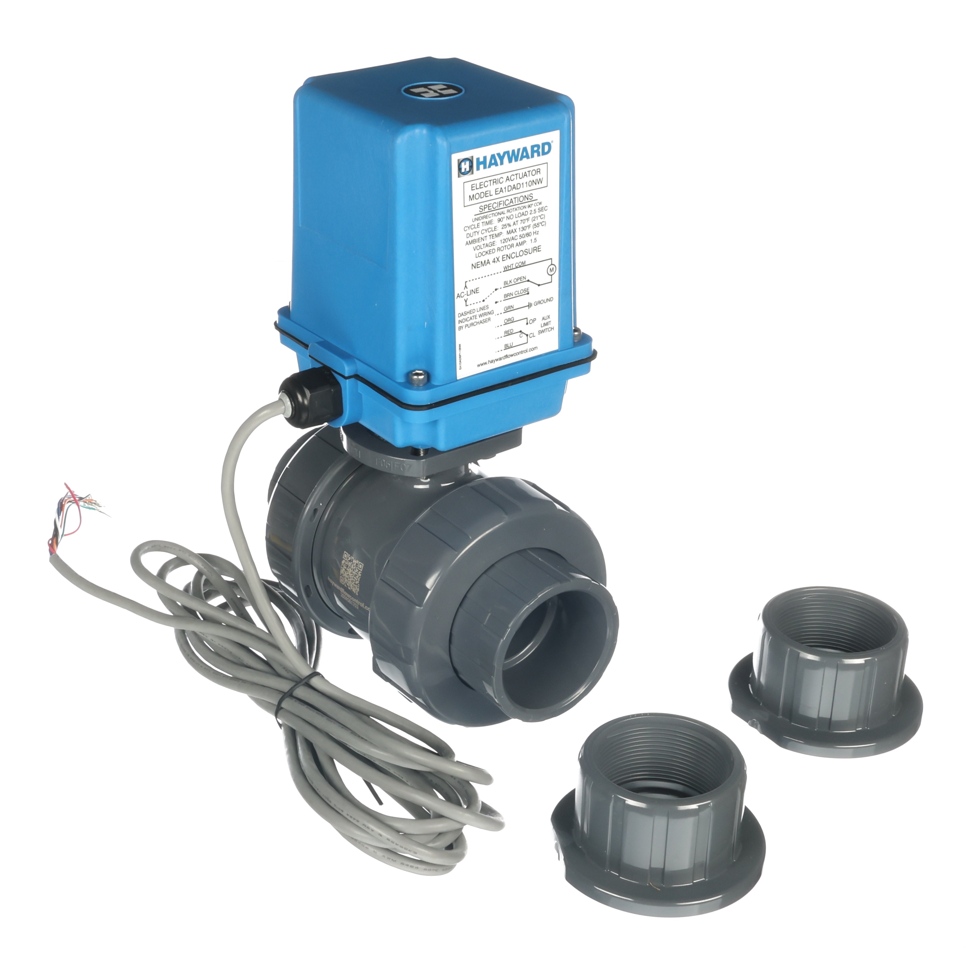 EL ACT PVC TUBV 2in SXT HAYWAR (5061H620)