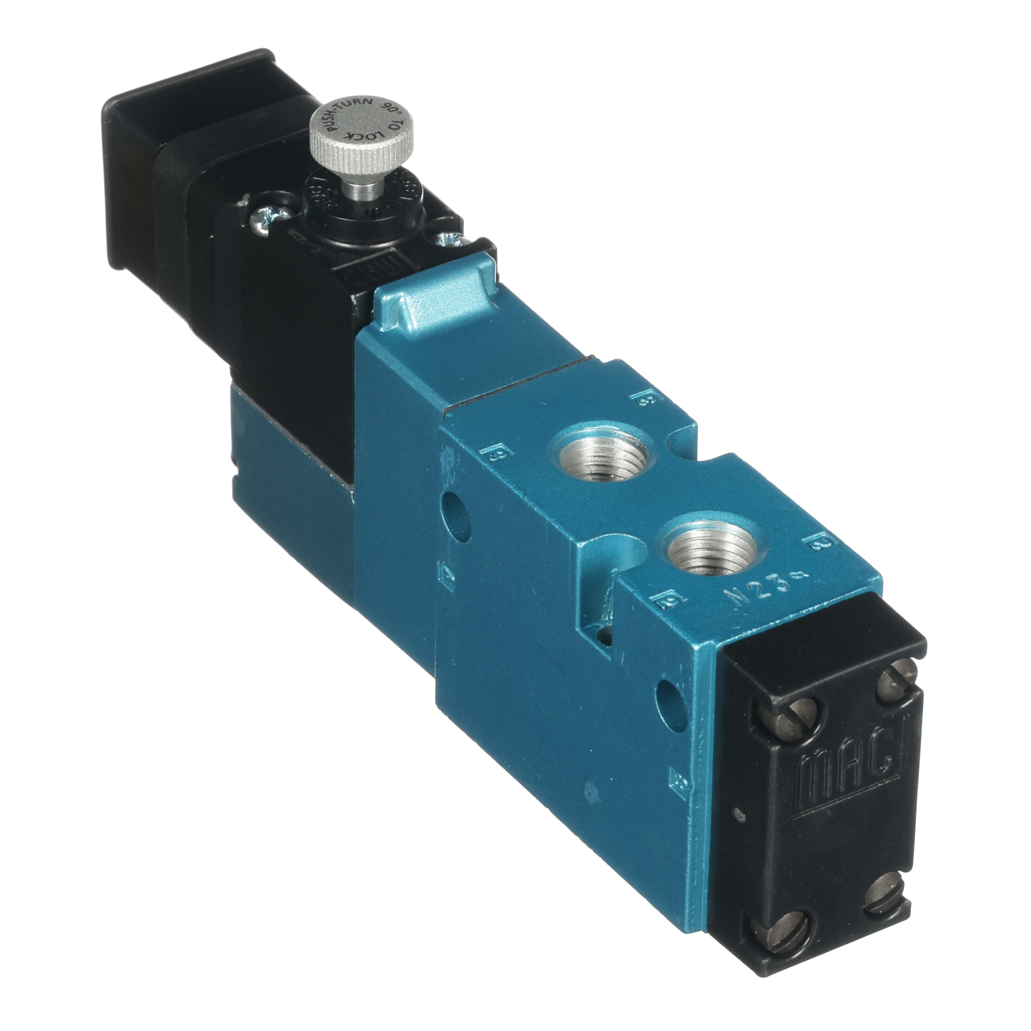 Solenoid Valve – 4 way, 1/4NPT, 120 Vac