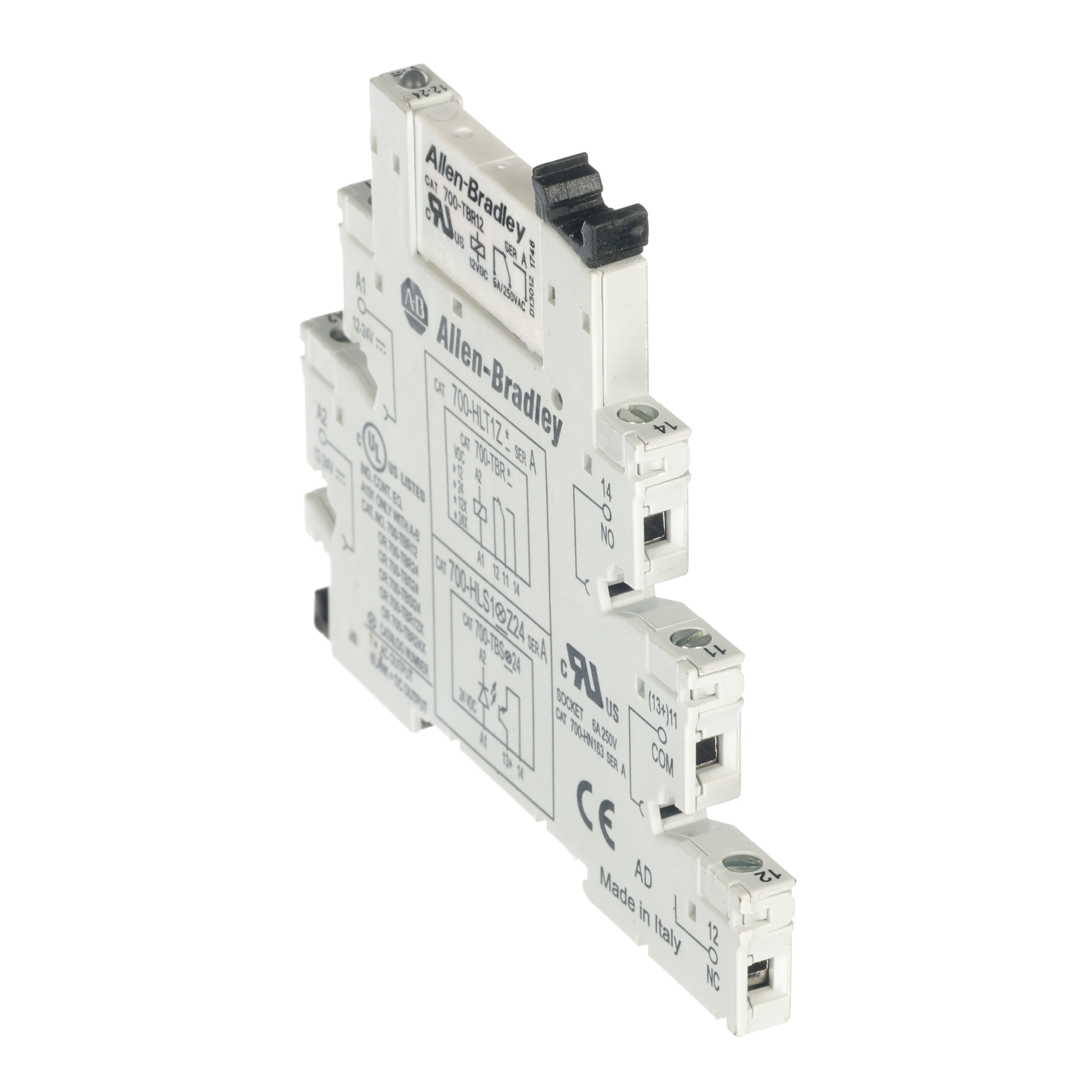 RELAY/E-M,SPDT,12VDC,W/BASE