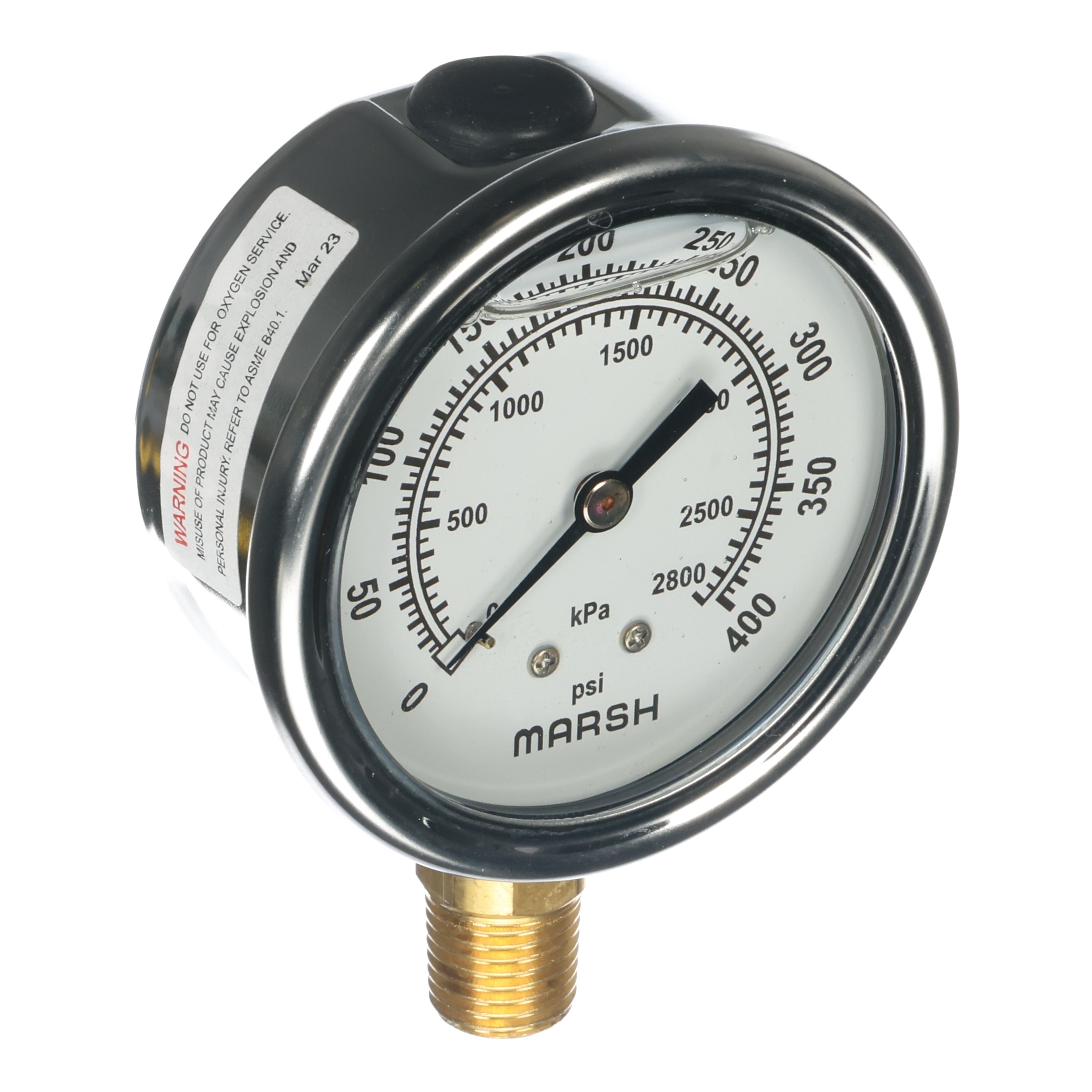 GAUGE/0-400 PSI,BM