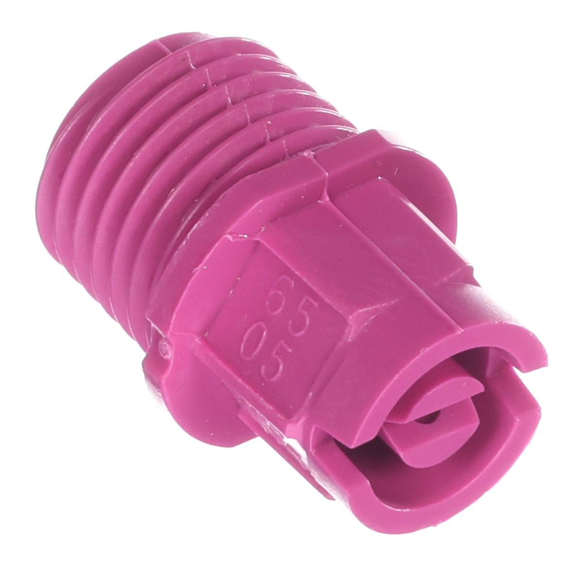Purple 1/4 in. Male Kynar VeeJet Nozzle