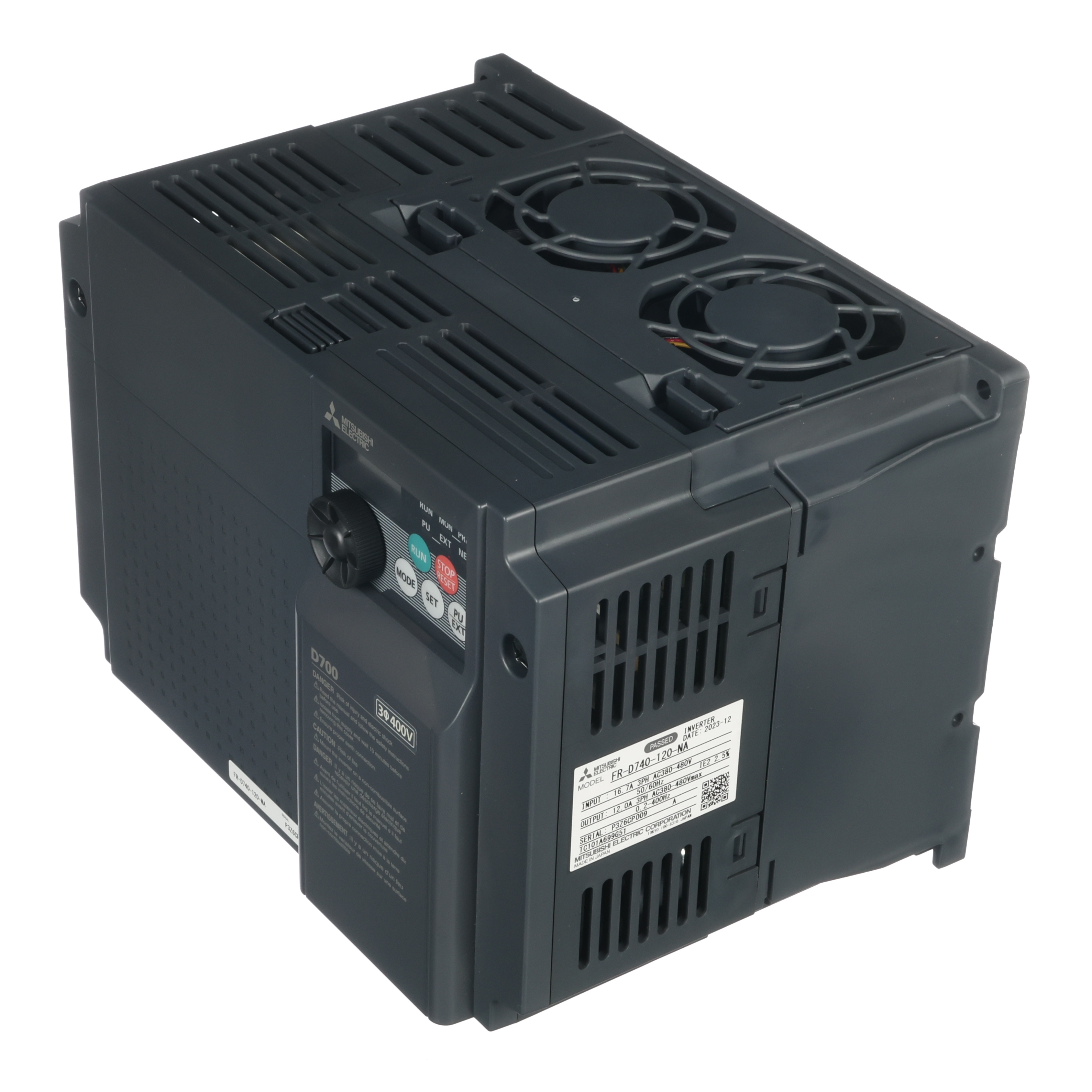 INVRTR 460V FR-D740-120-NA (70-596-08-PP)