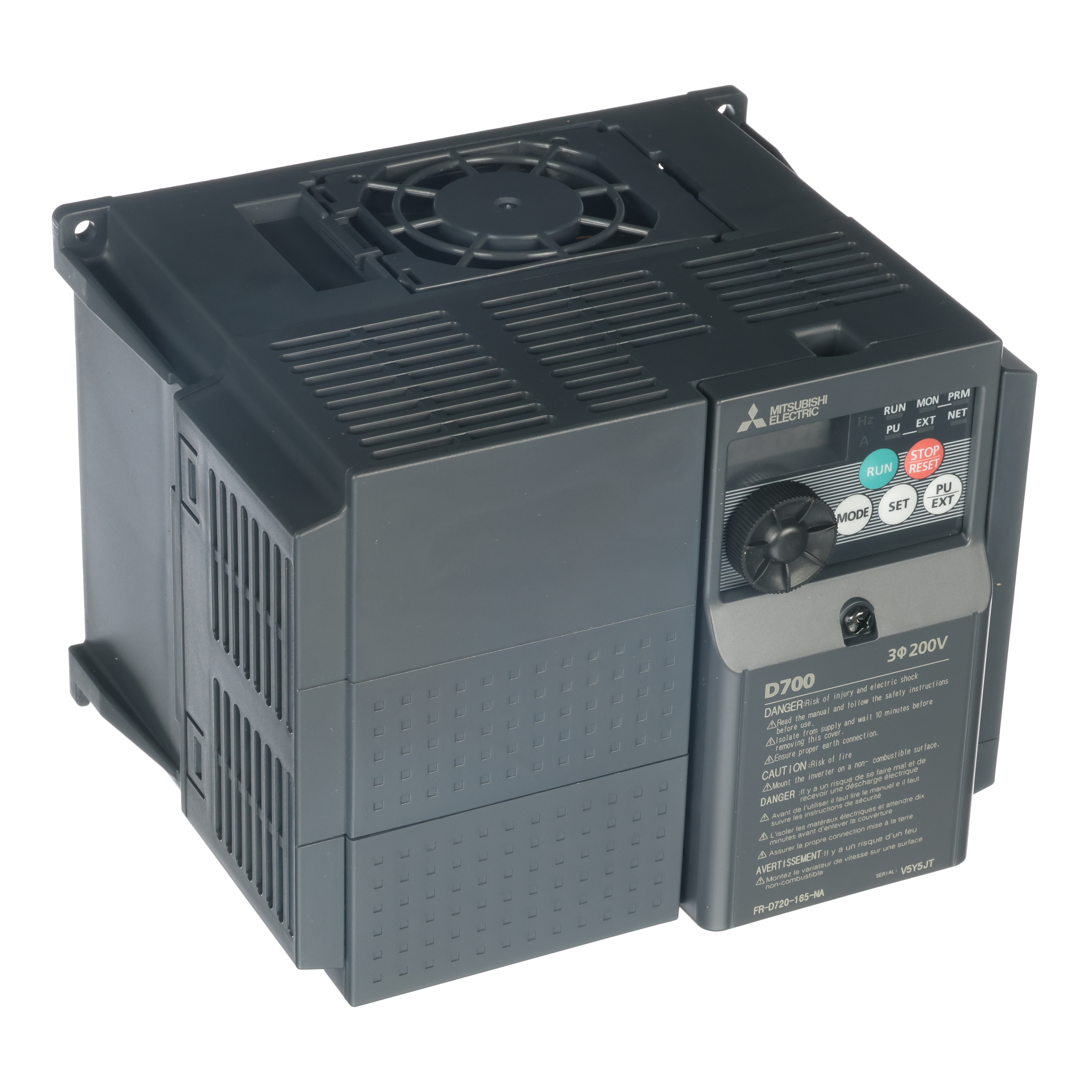 Replacement VFD Conv. 230V, 5HP