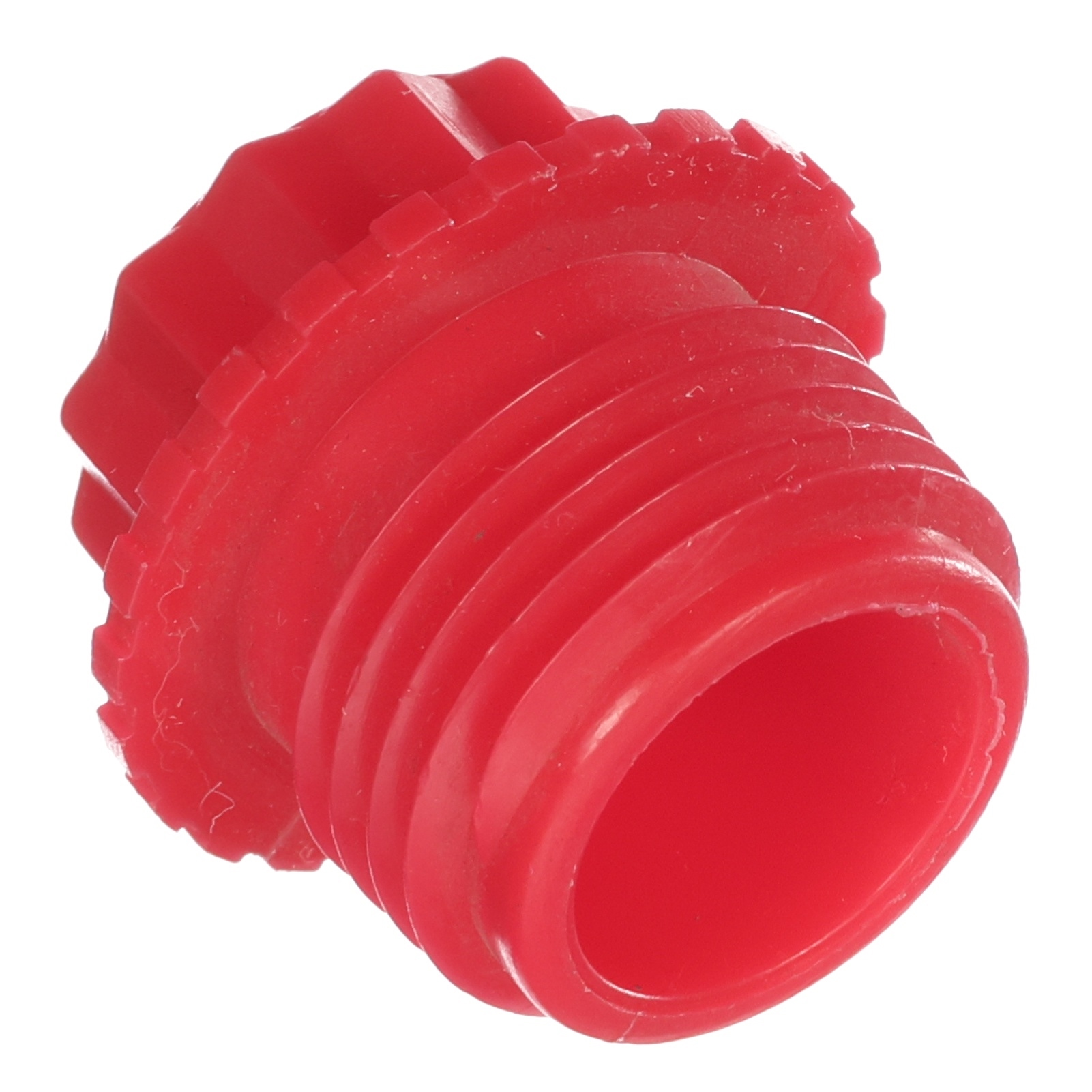 Plug 1/2"Npt Plastic Red P-48B