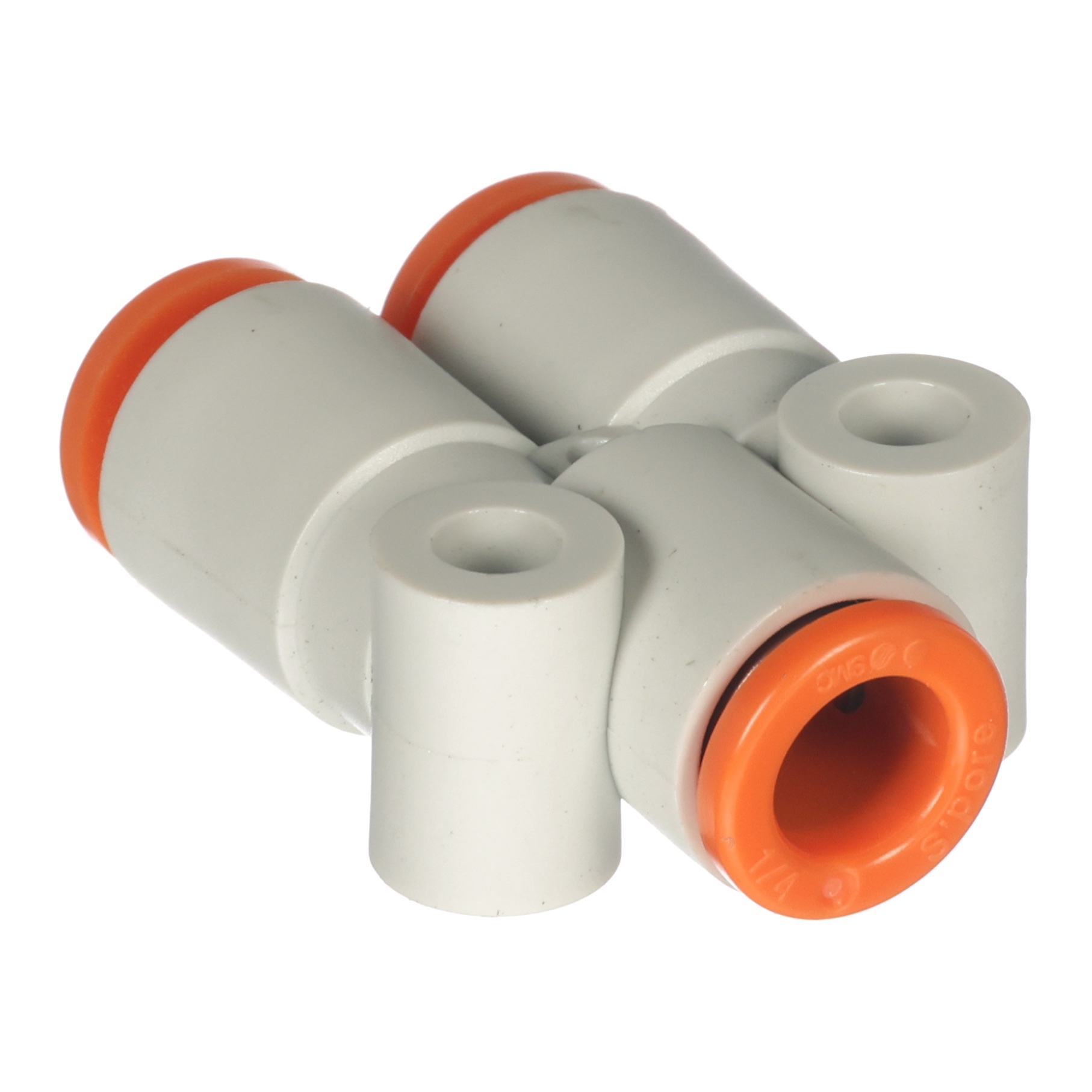 FTG Y 1/4"TBE SMC KQU07-00