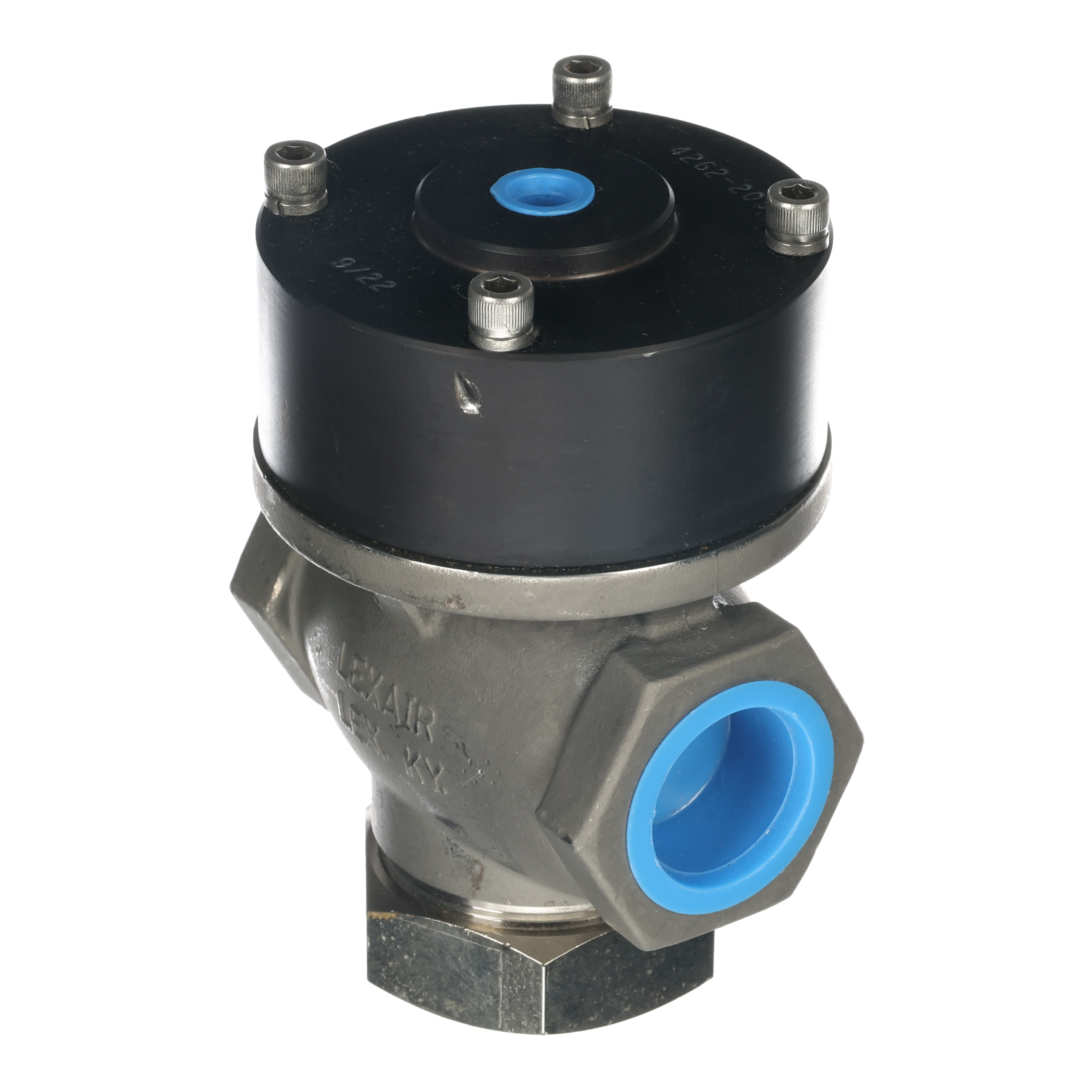 VALVE/LEX AIR 1" BRASS N/C