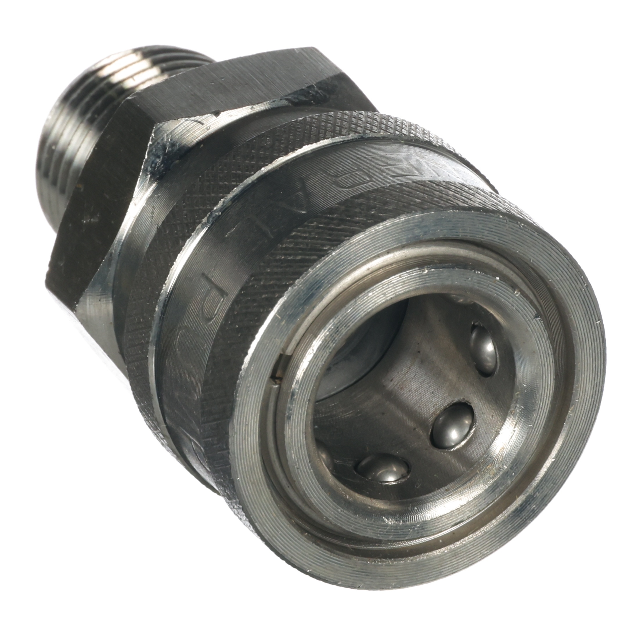 Quick-Disconnect Socket SS 3/8in MPT