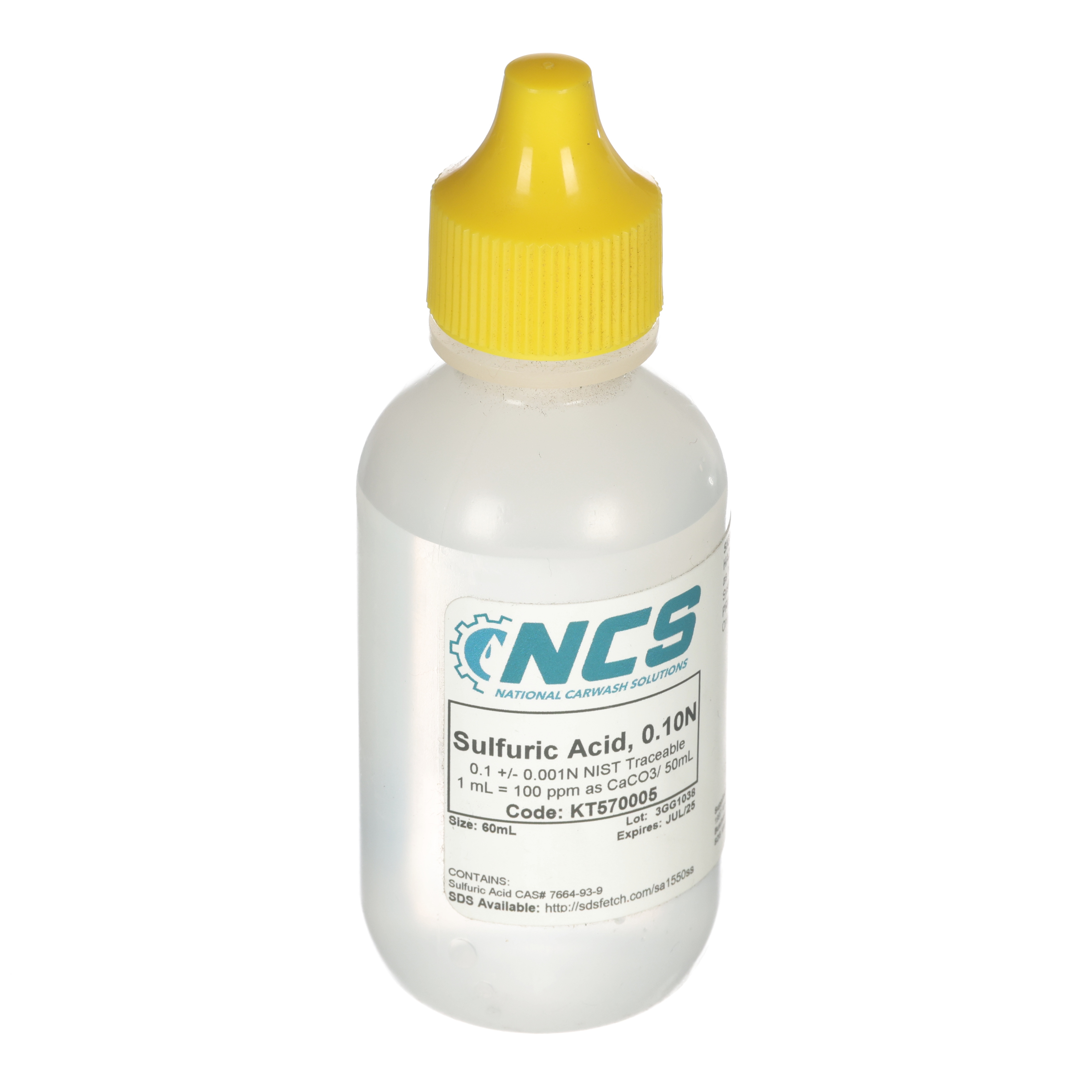 SULFURIC ACID,0.1N,60ML