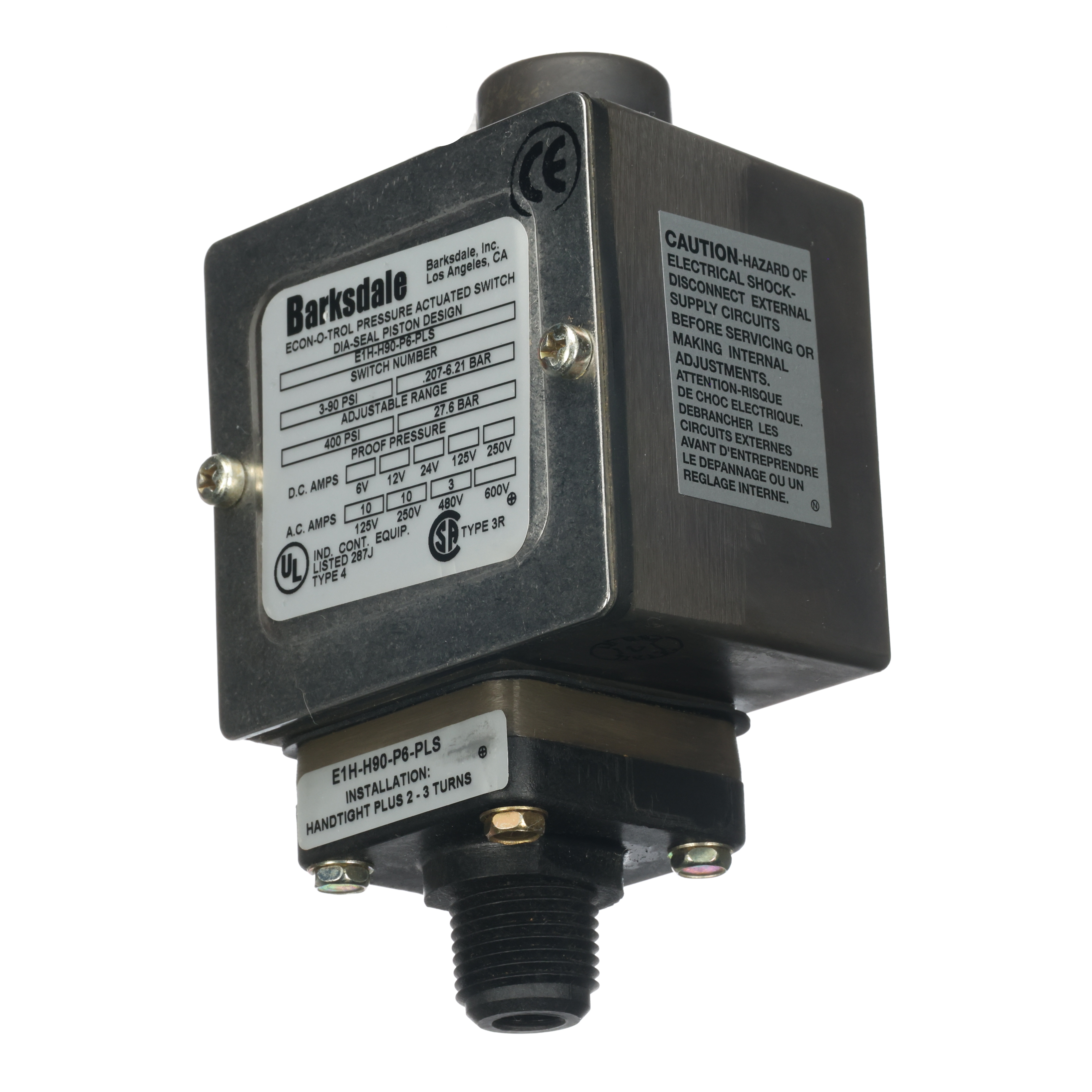 BARKSDALE PRESSURE SWITCH