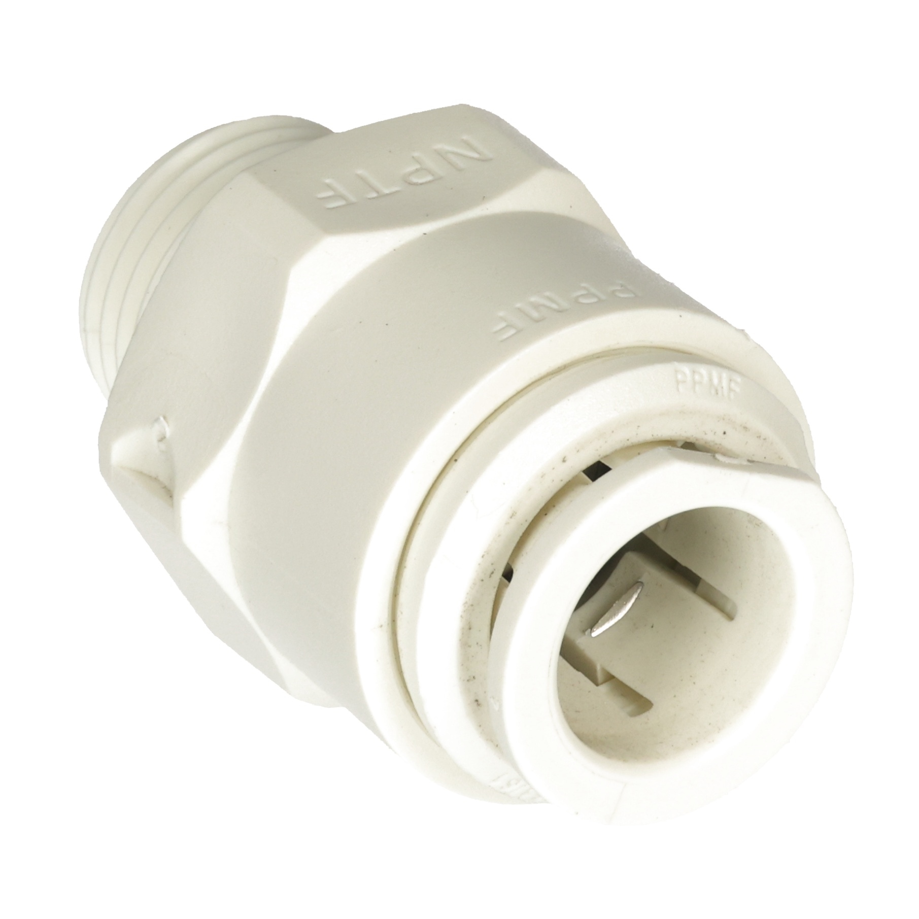 Tube-Ftg/Conn,1/2Tx3/8Npt,Push