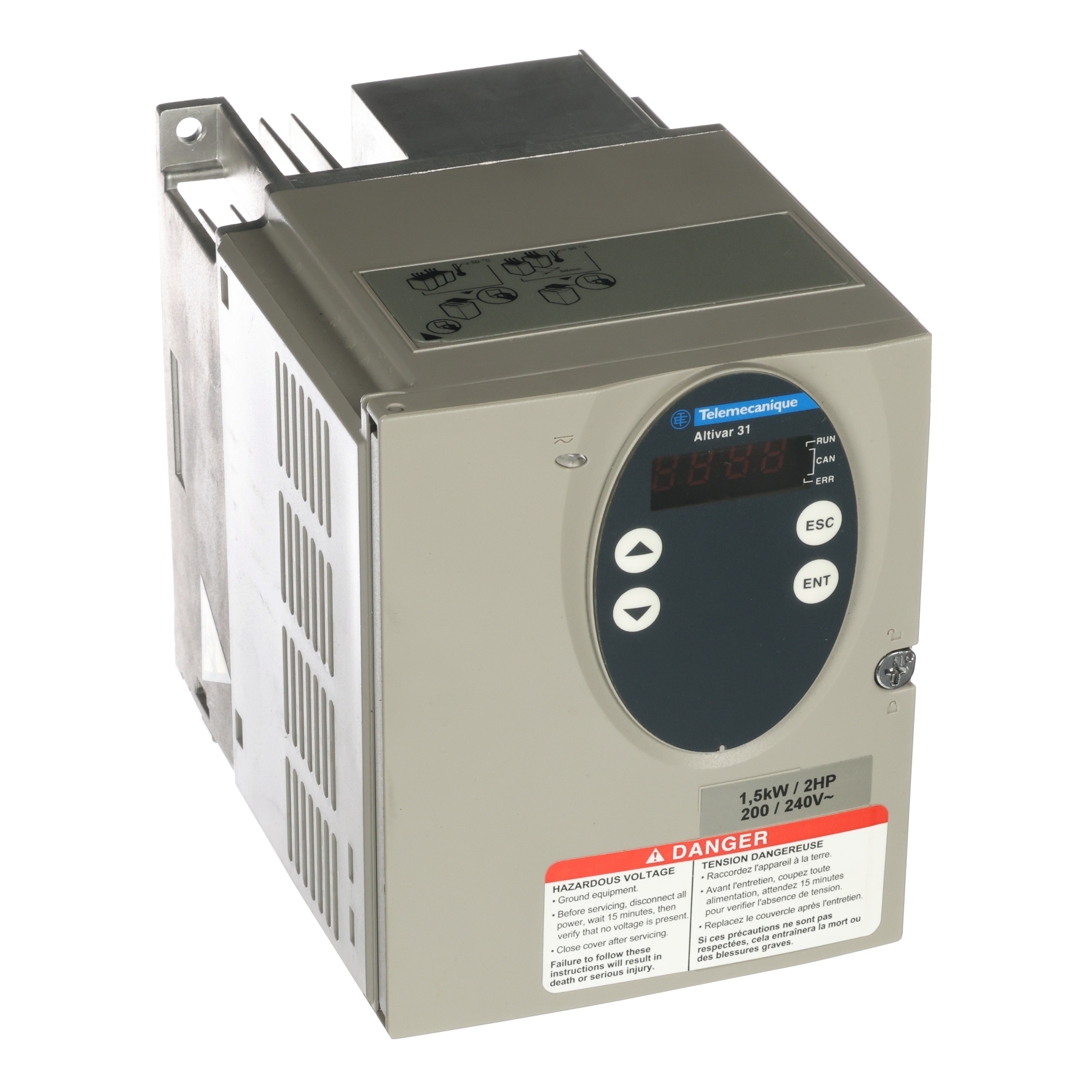 DRIVE/FREQ,1.5W,2HP,208-240V