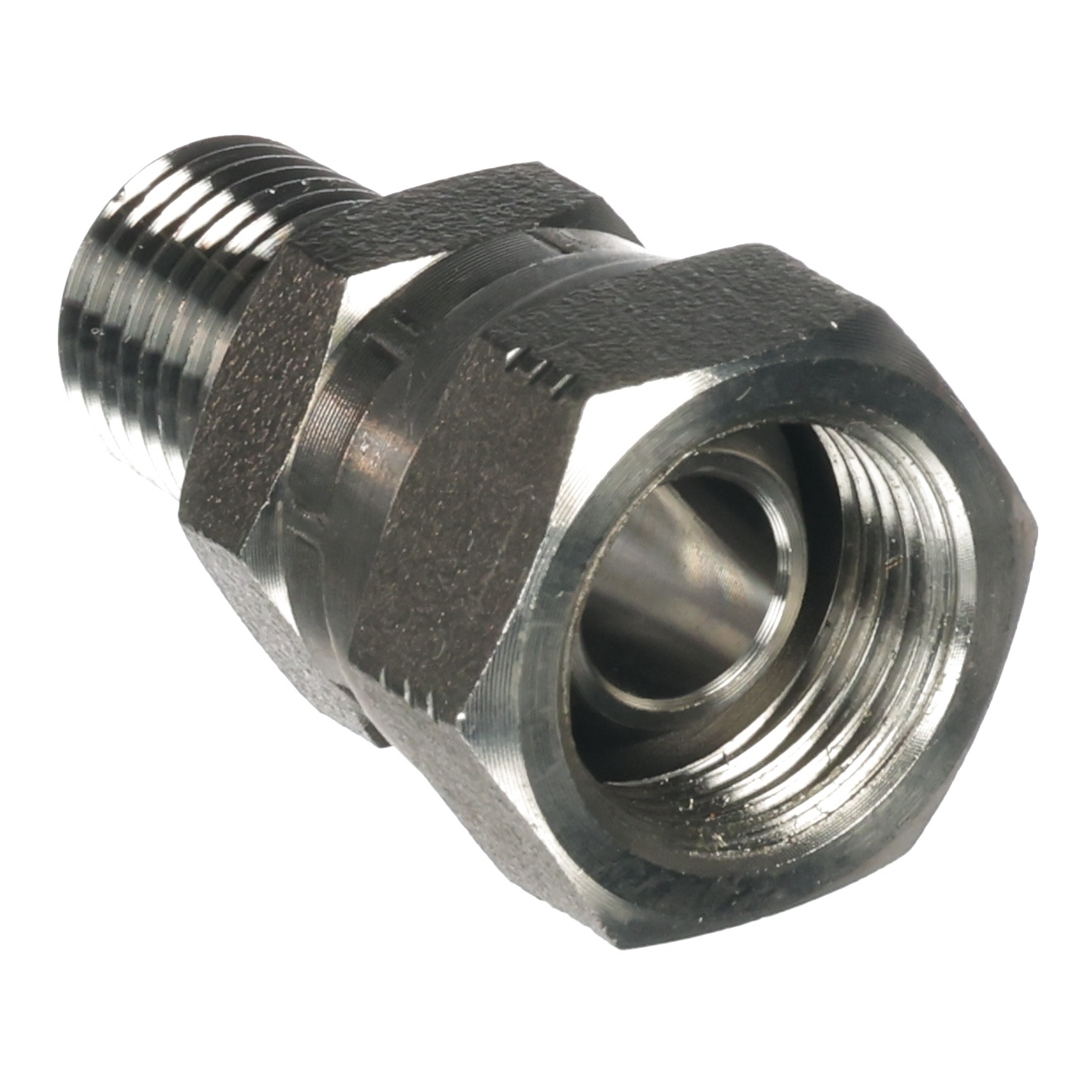ADAPTER/SWIVEL 3/8FX1/4MPT,SST