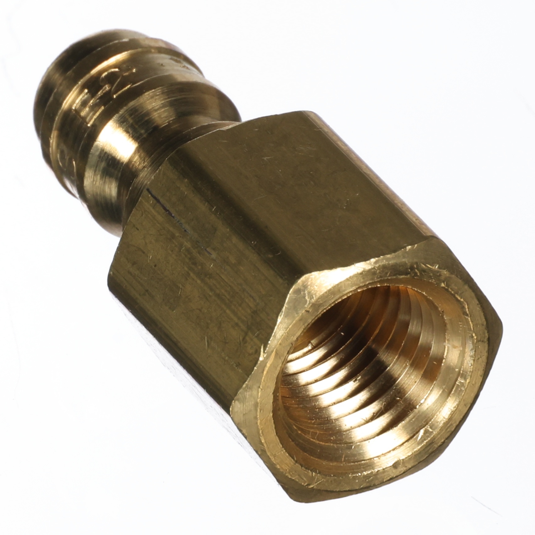 Quick-Disconnect Plug Brass 1/4in FPT