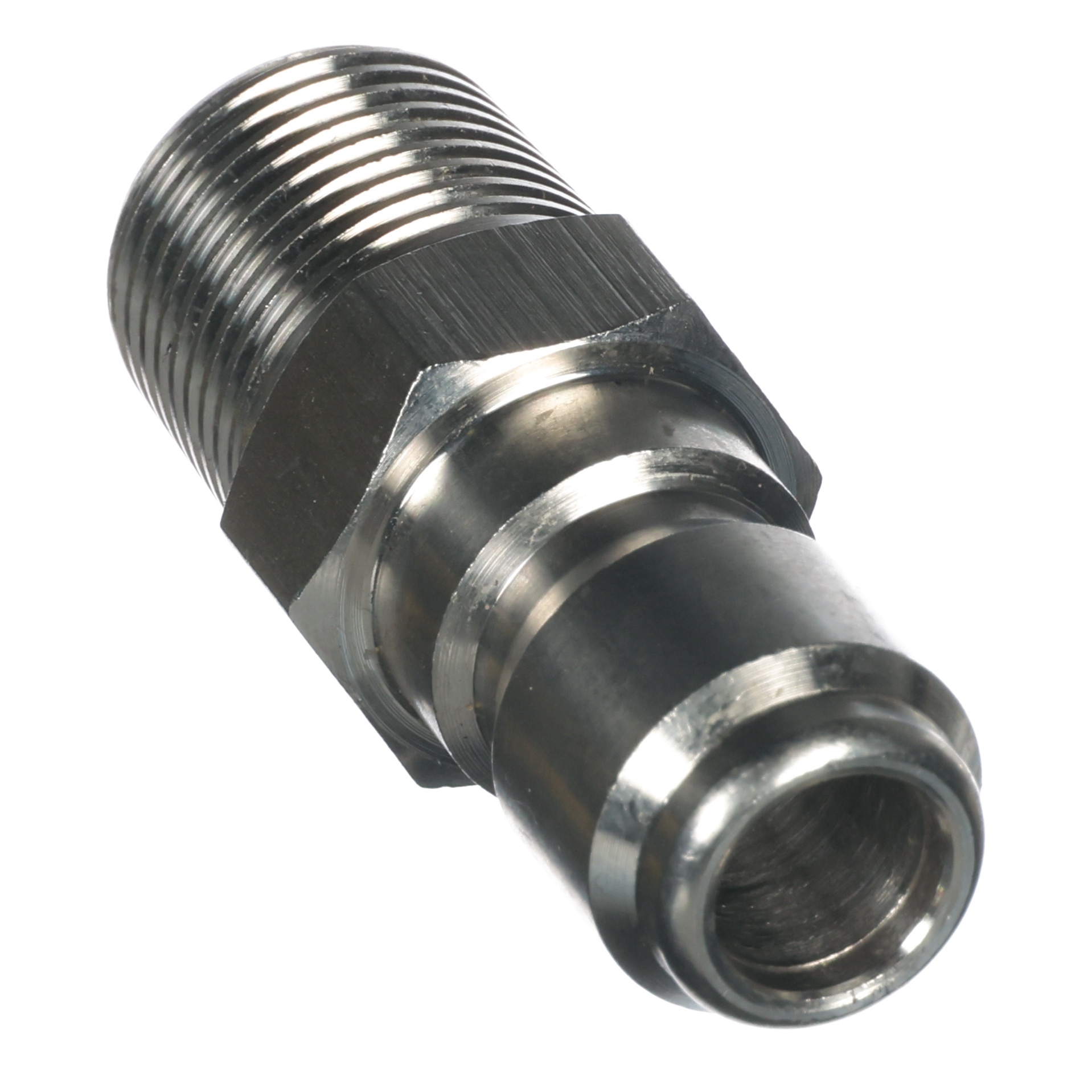 Quick-Disconnect Plug SS 3/8in MPT