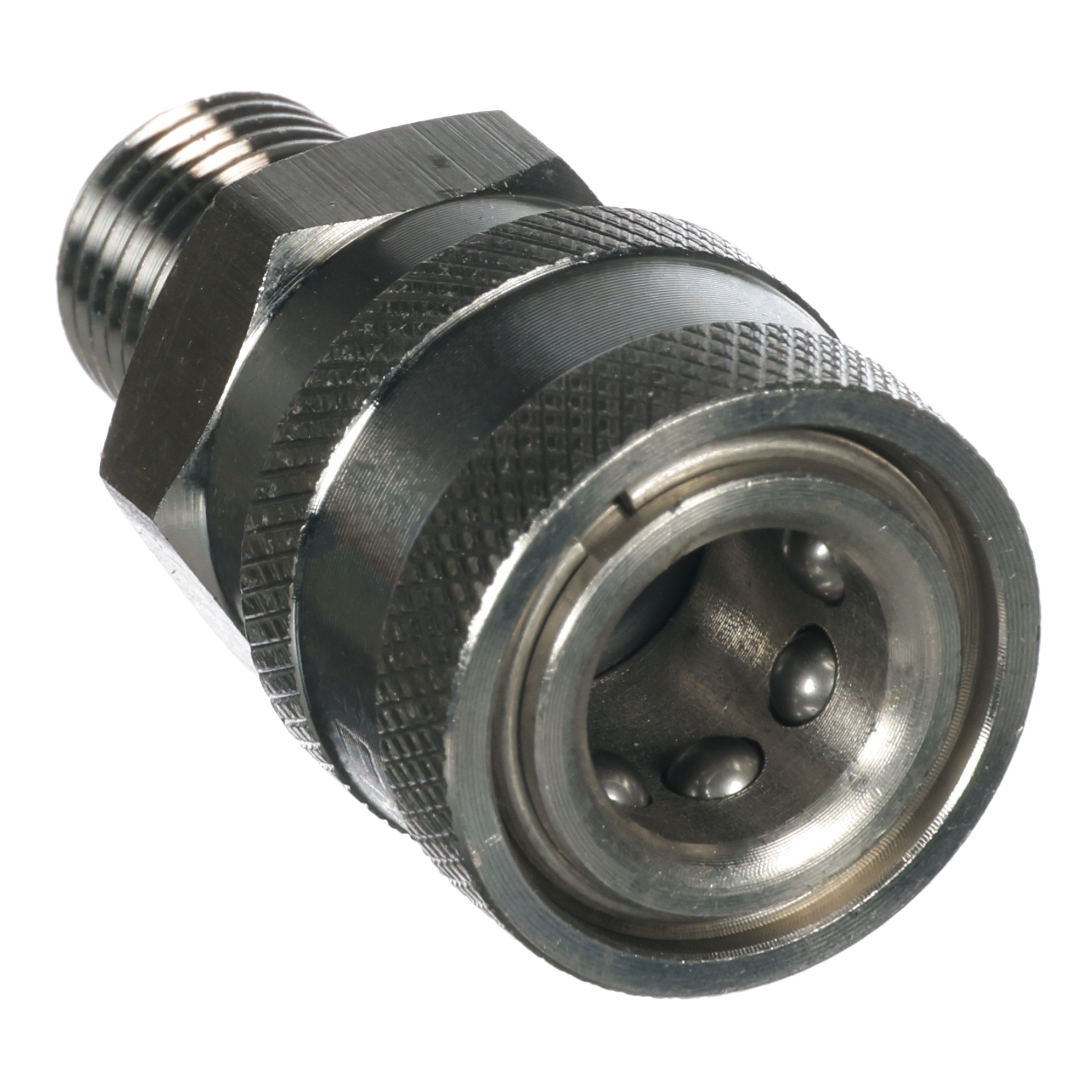Quick-Disconnect Socket SS 1/4in MPT