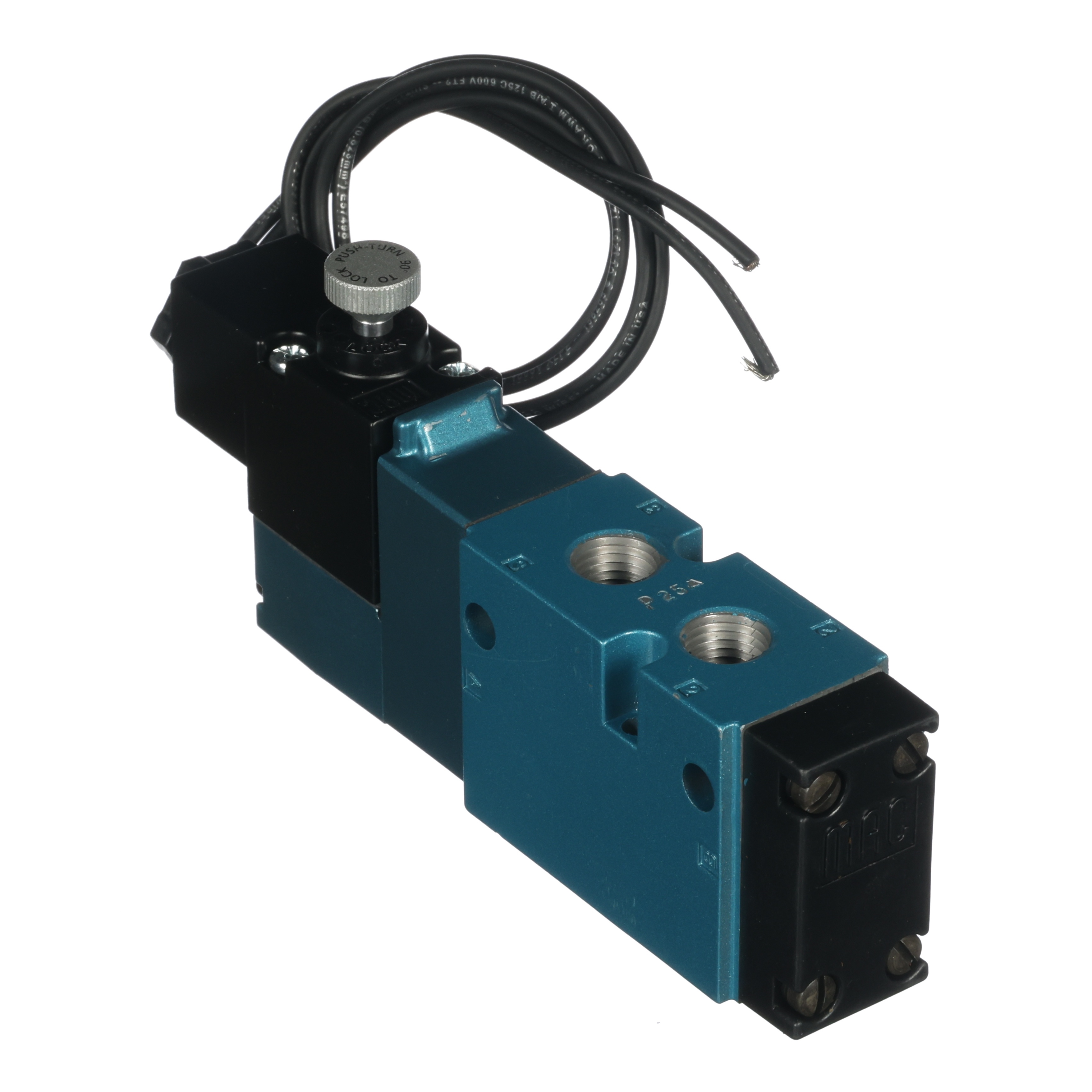 VALVE/SOL,4 WAY,1/4NPT,24VAC