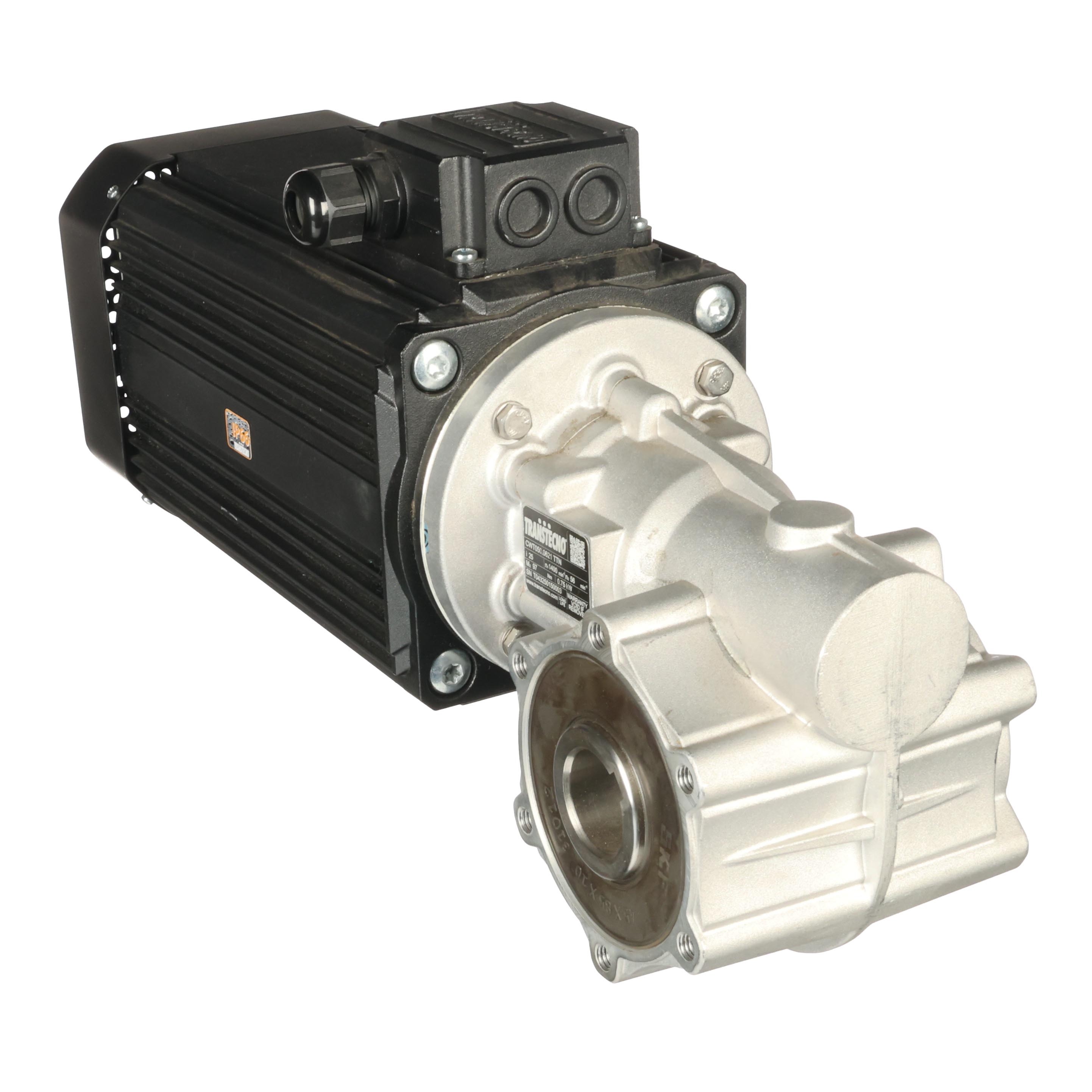 Transtecno, Flender Style Gearbox, 1HP, 25:1 Ratio