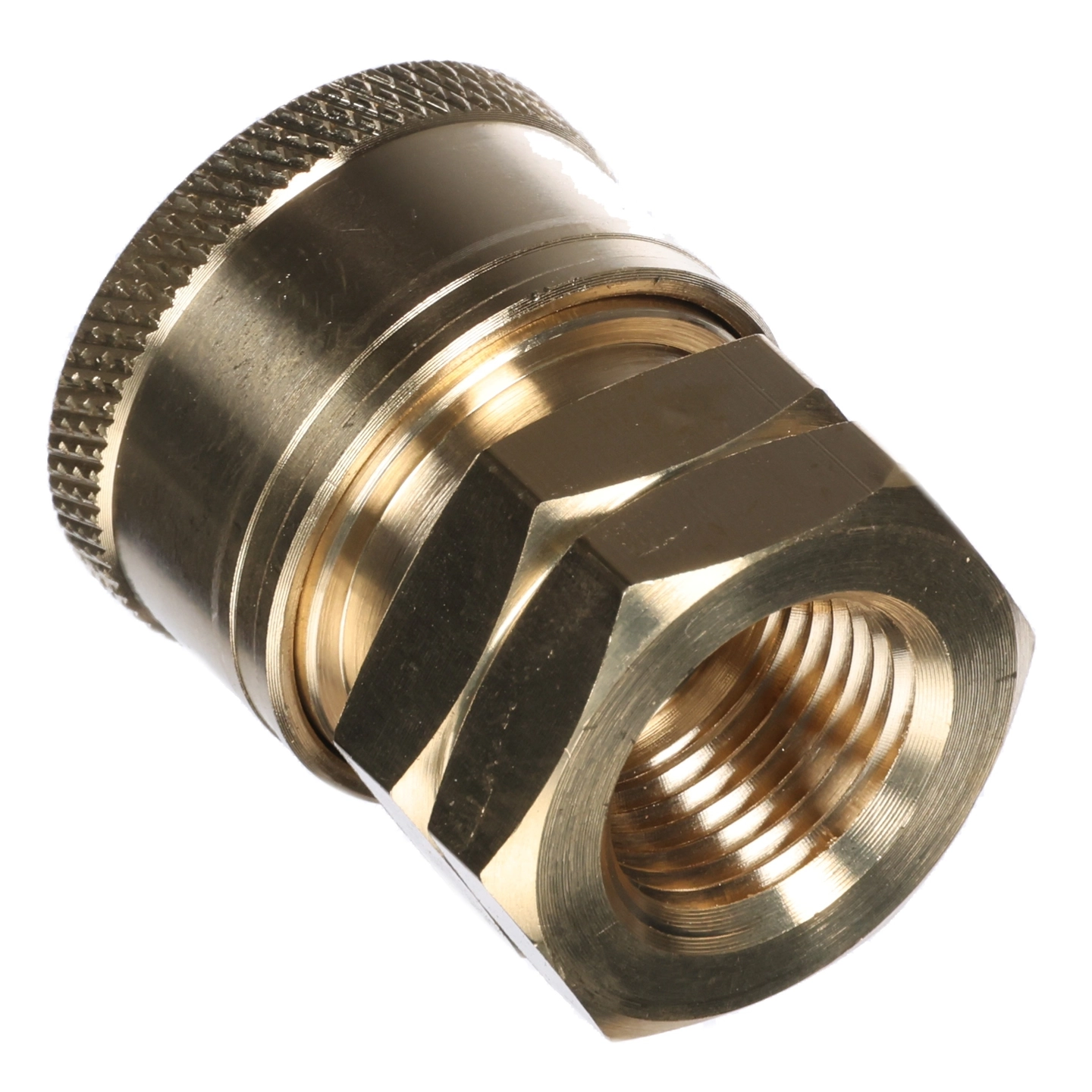 Qc Socket Brass 3/8Fpt