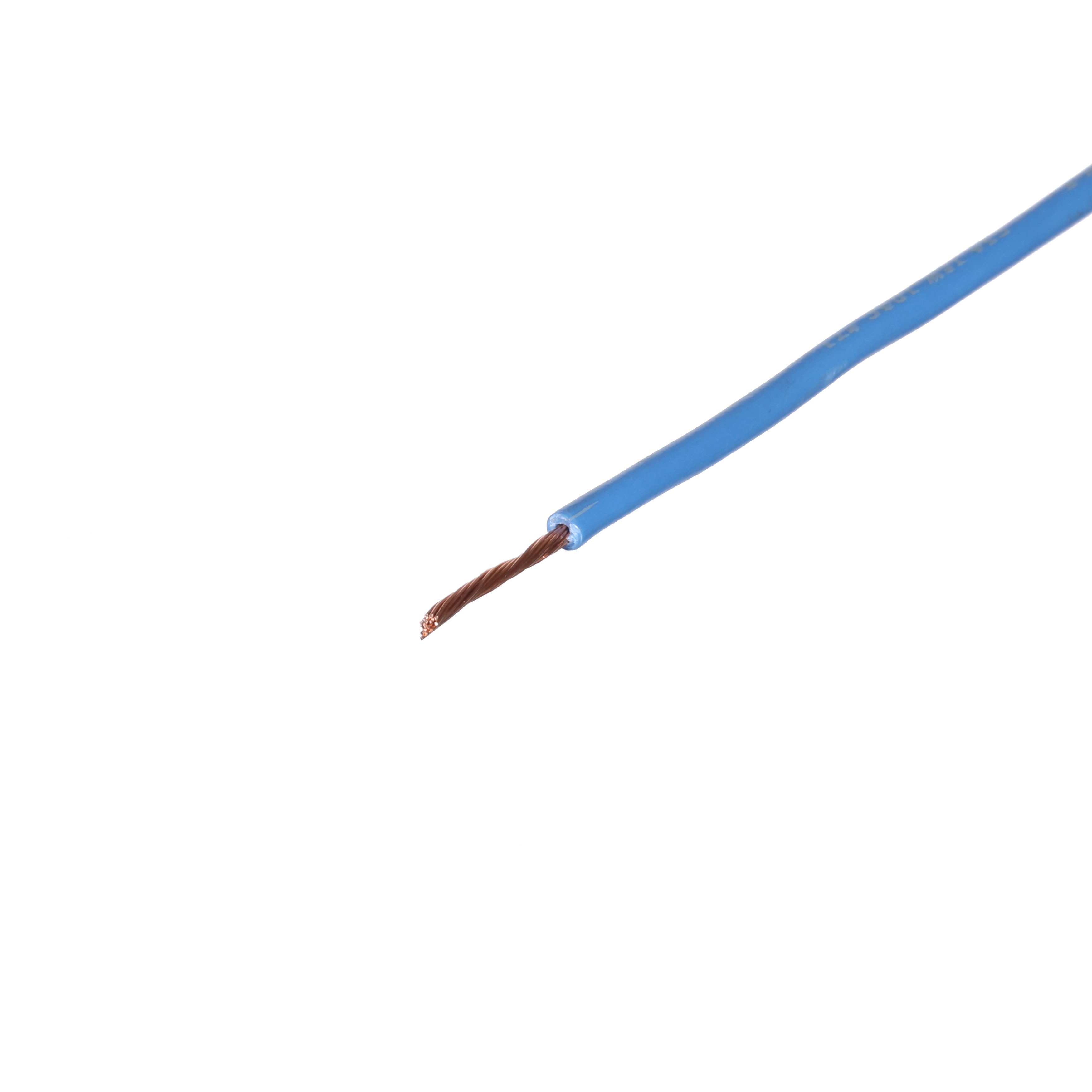 WIRE/STRANDED,18GA,BLUE